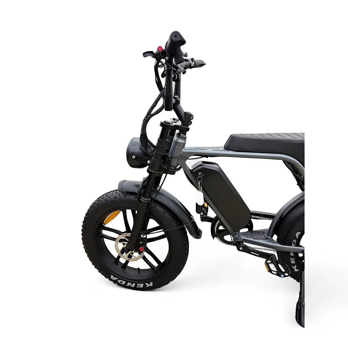 Ouxi C80 V8 5.0 Fatbike – Space Grey - Inclusief Accessoires - AE-trading