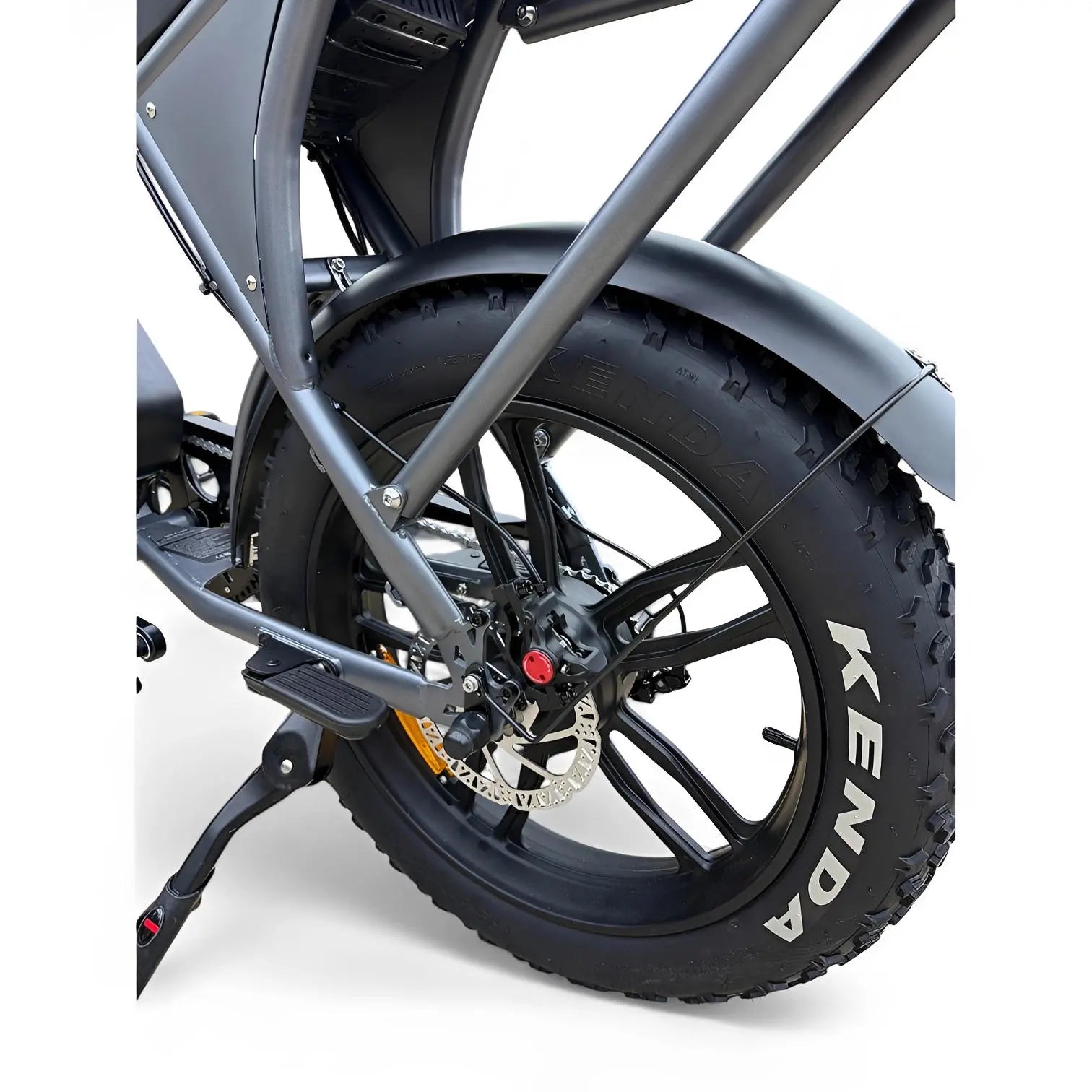 Ouxi C80 V8 5.0 Fatbike – Space Grey - Inclusief Accessoires - AE-trading