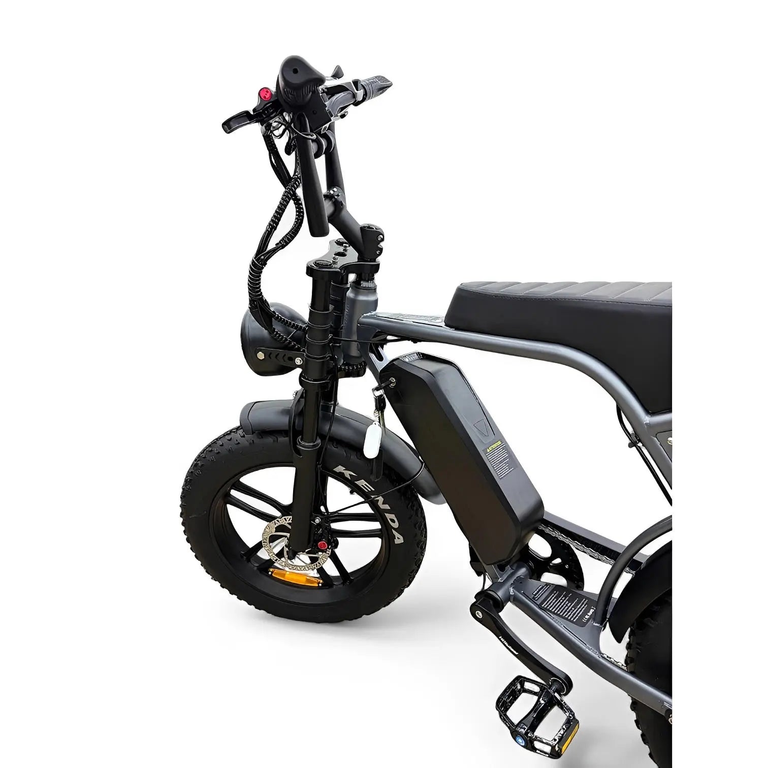 Ouxi C80 V8 5.0 Fatbike – Space Grey - Inclusief Accessoires - AE-trading