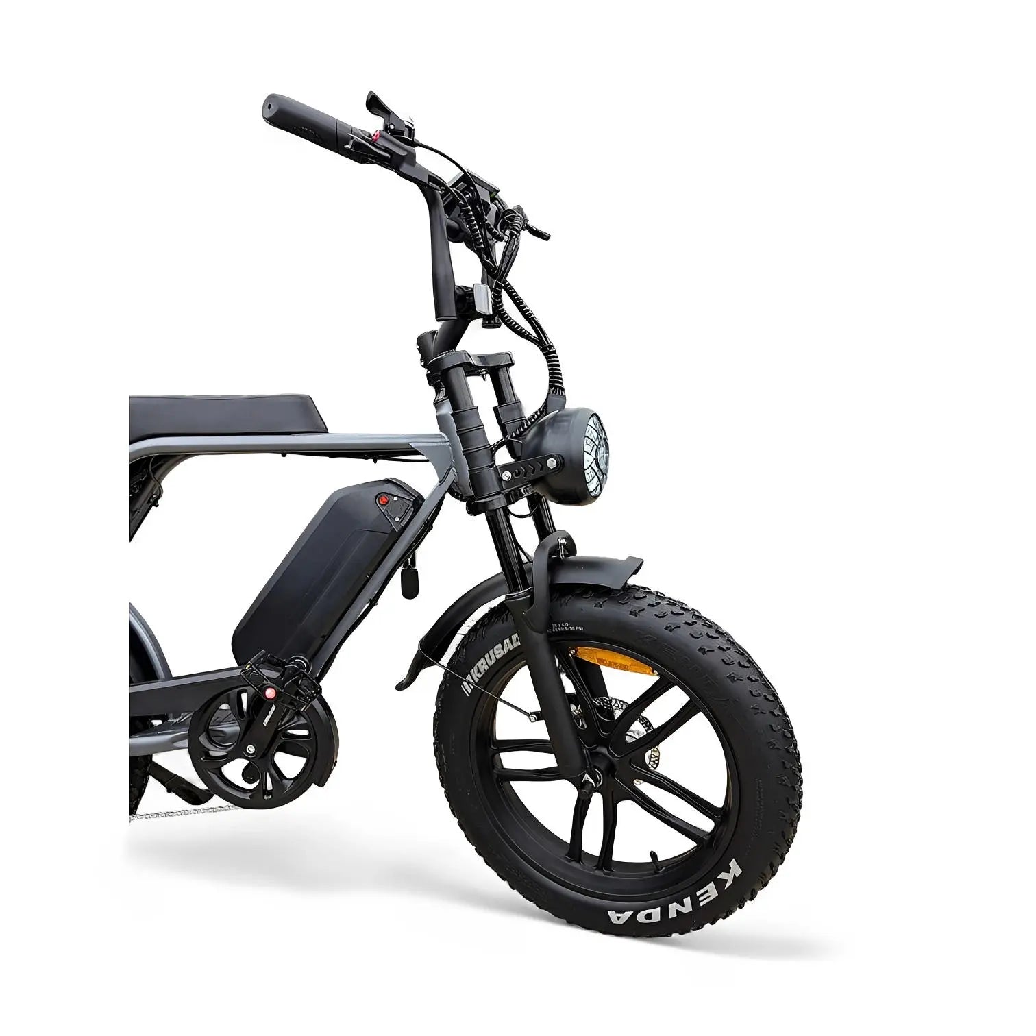 Ouxi C80 V8 5.0 Fatbike – Space Grey - Inclusief Accessoires - AE-trading
