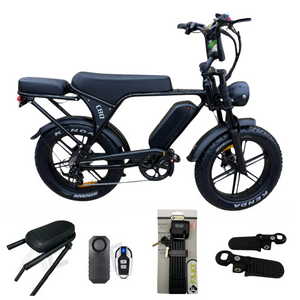 Ouxi C80 V8 6.0 Fatbike Zwart met Hydraulische Remmen & NFC 2025 - AE-trading
