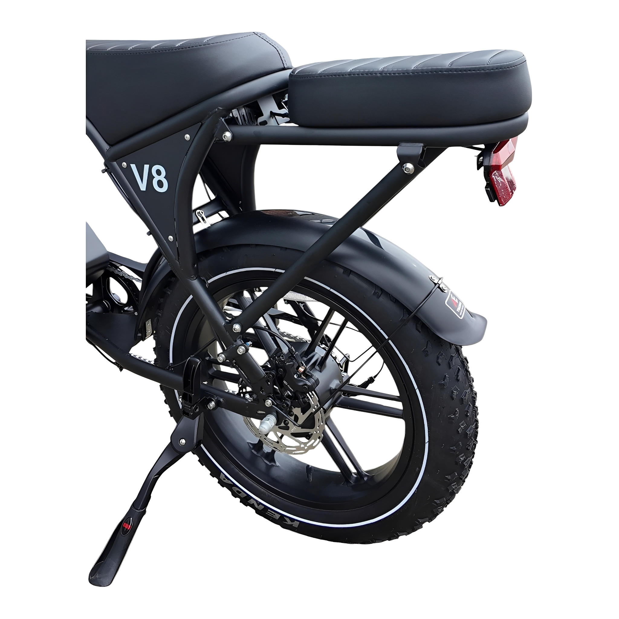 Ouxi C80 V8 6.0 Fatbike Zwart met Hydraulische Remmen & NFC 2026 - AE-trading