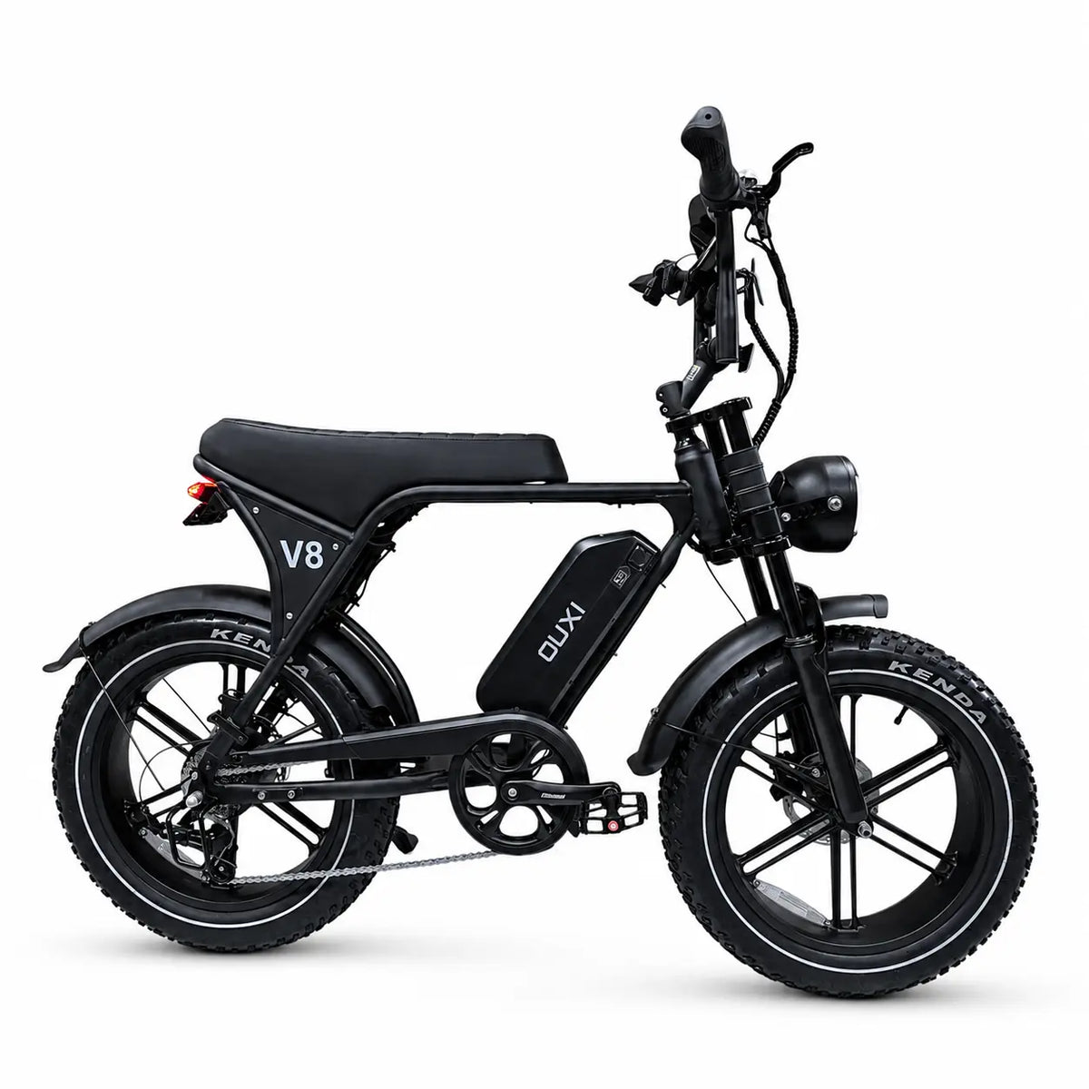 Ouxi C80 V8 6.0 Fatbike - Zwart - Hydraulische Remmen & NFC 2026 - AE-trading