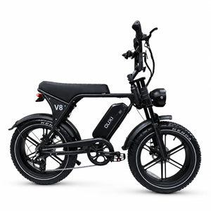 Ouxi C80 V8 6.0 Fatbike - Zwart - Hydraulische Remmen & NFC 2026 - AE-trading