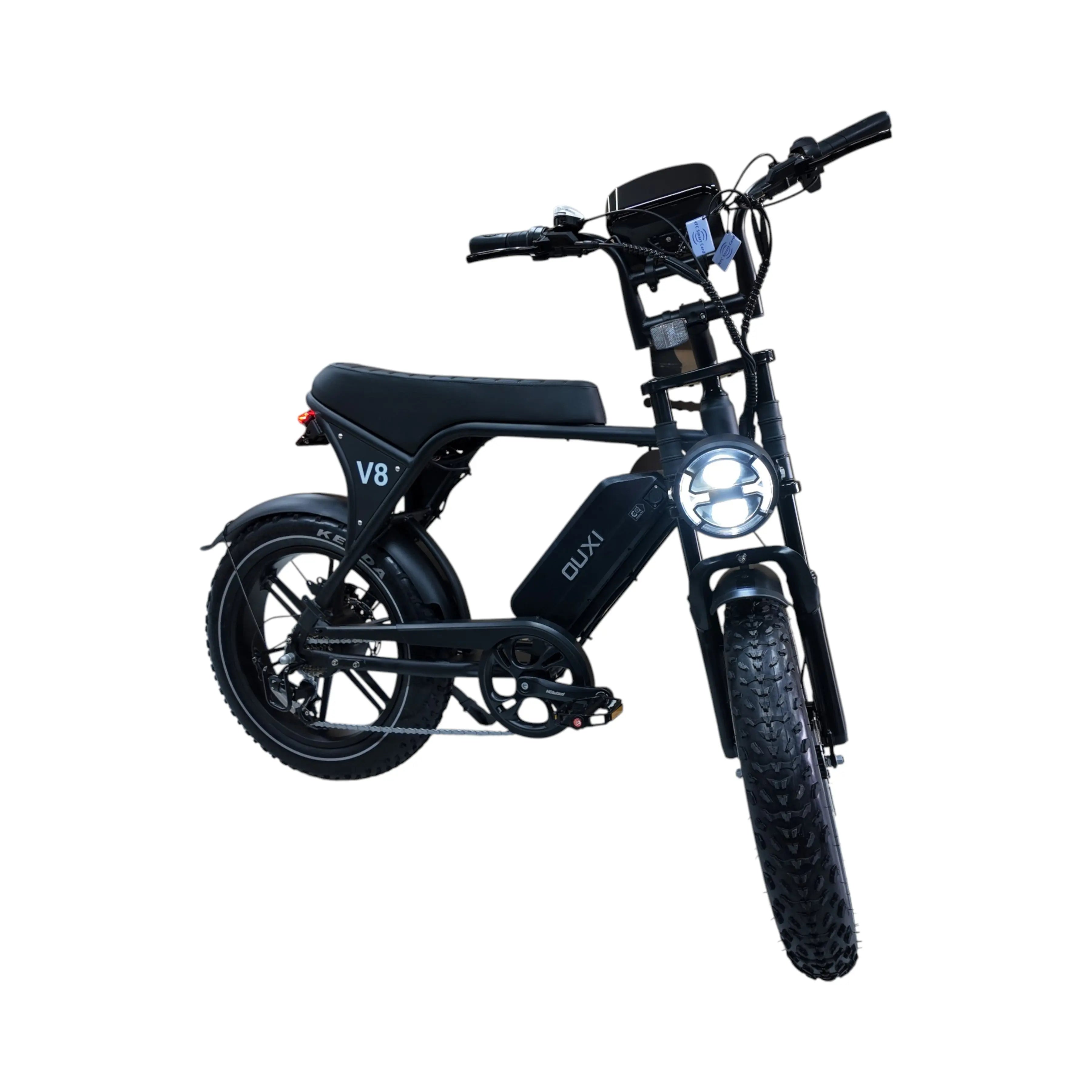 Ouxi C80 V8 6.0 Fatbike - Zwart - Hydraulische Remmen & NFC 2026 - AE-trading