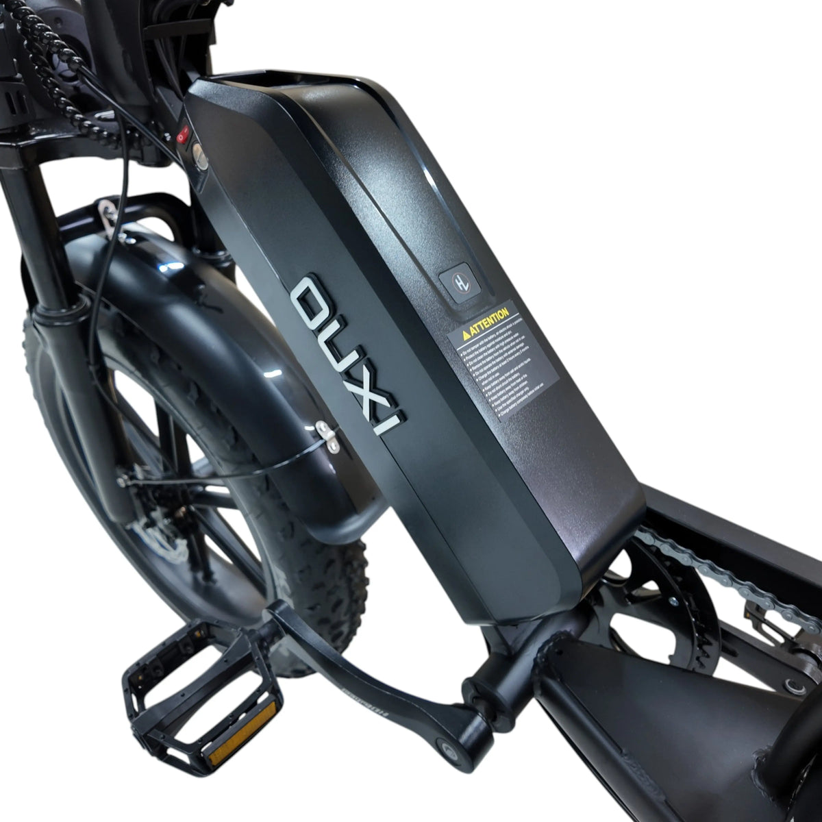 Ouxi C80 V8 6.0 Fatbike - Zwart - Hydraulische Remmen & NFC 2026 - AE-trading