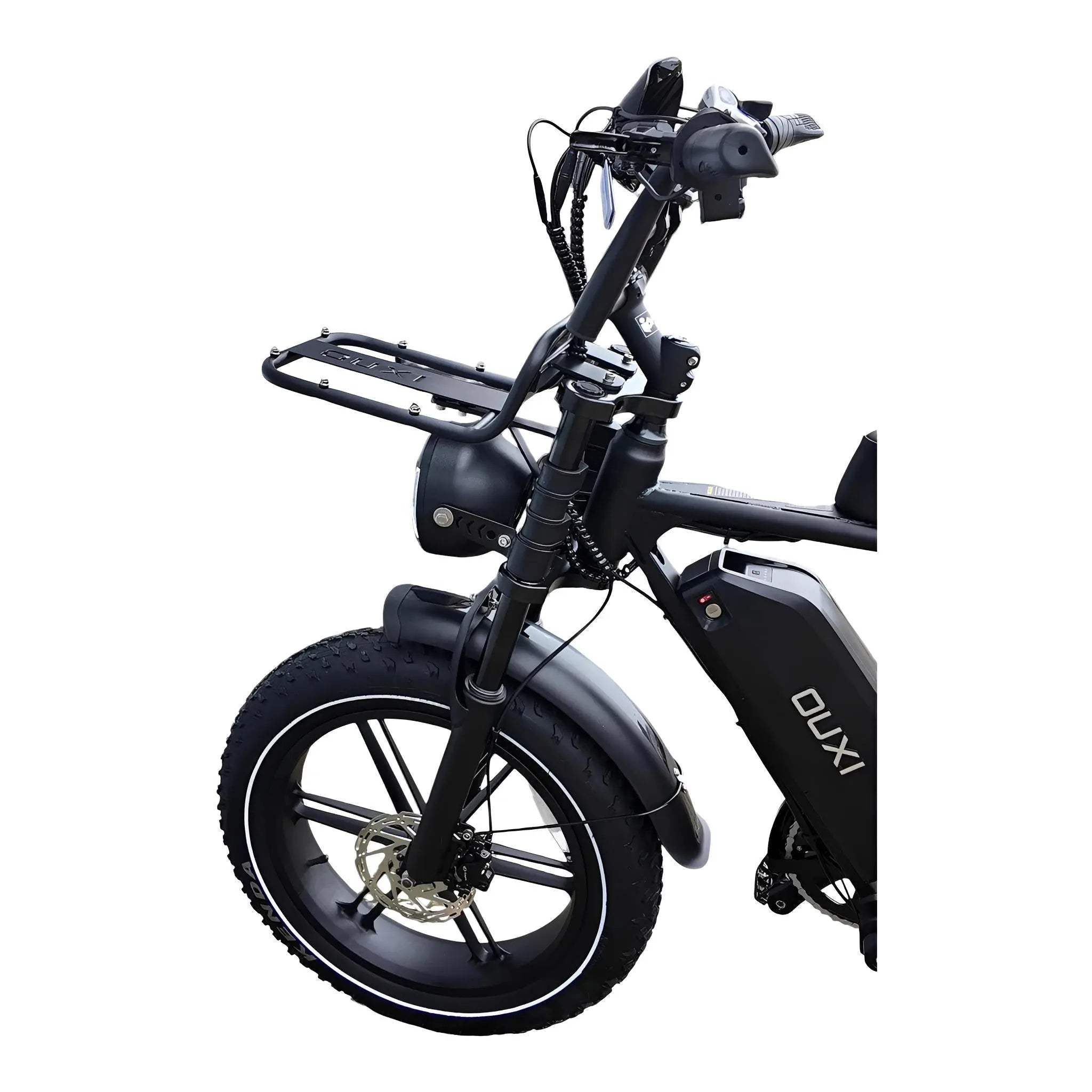 Ouxi C80 V8 6.0 Fatbike Zwart met Hydraulische Remmen & NFC 2026 - AE-trading