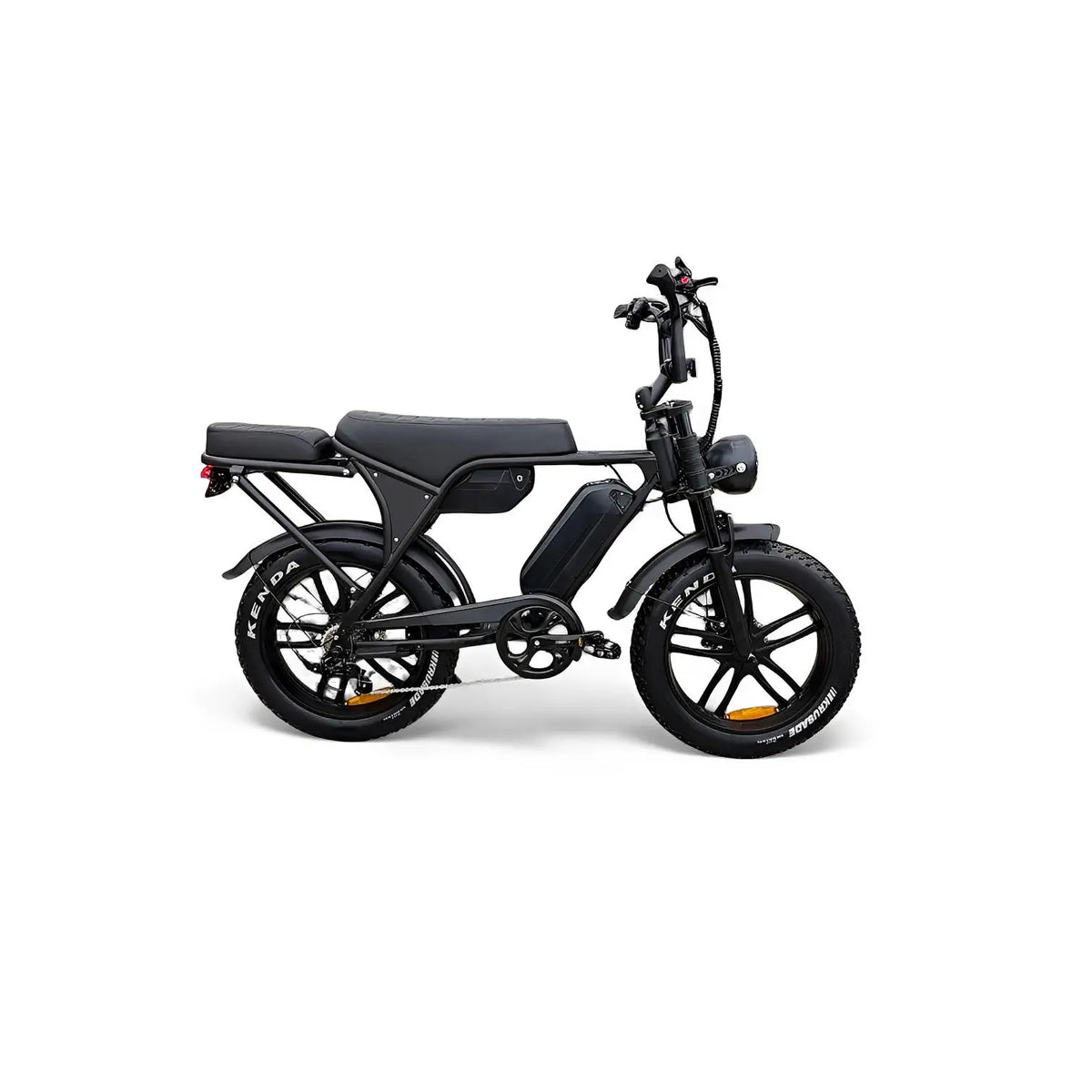 Ouxi V8 Max Fatbike – Zwart – Dubbele Accu - AE-trading