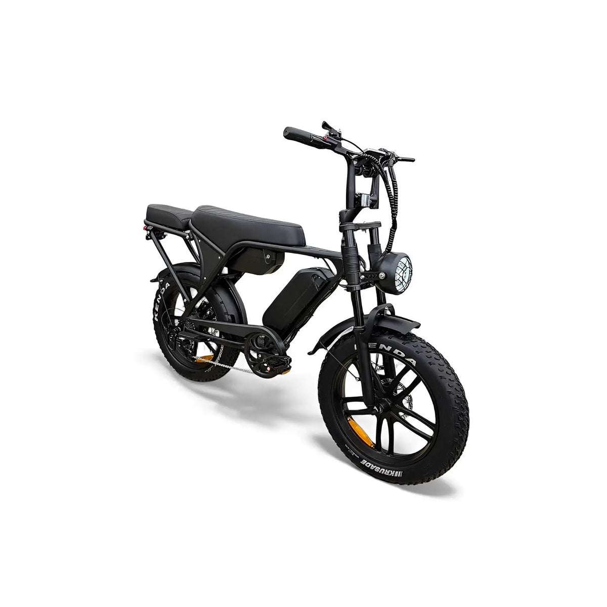 Ouxi V8 Max Fatbike – Zwart – Dubbele Accu - AE-trading