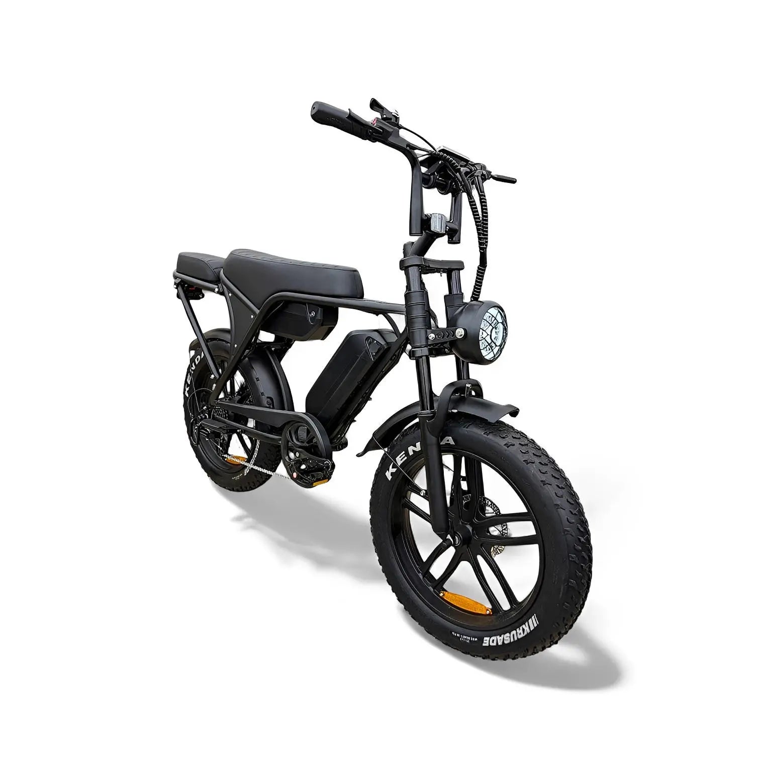 Ouxi C80 V8 Max – Elektrische Fatbike 20 inch – Dubbele Accu - 250W Motor – 150 km Actieradius – Hydraulische Remmen – 2-Persoons - AE-trading