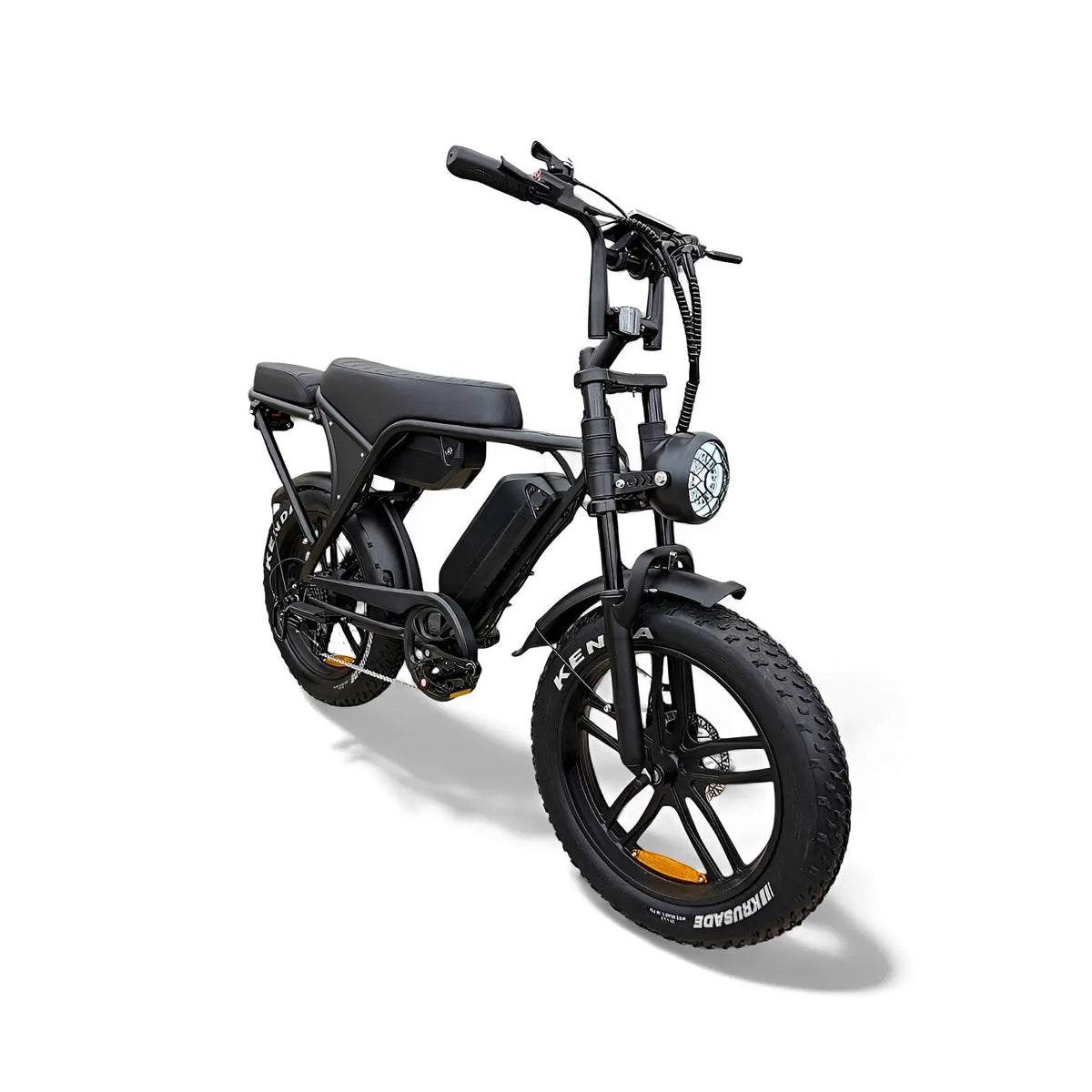 Ouxi V8 Max Fatbike – Zwart – Dubbele Accu - AE-trading
