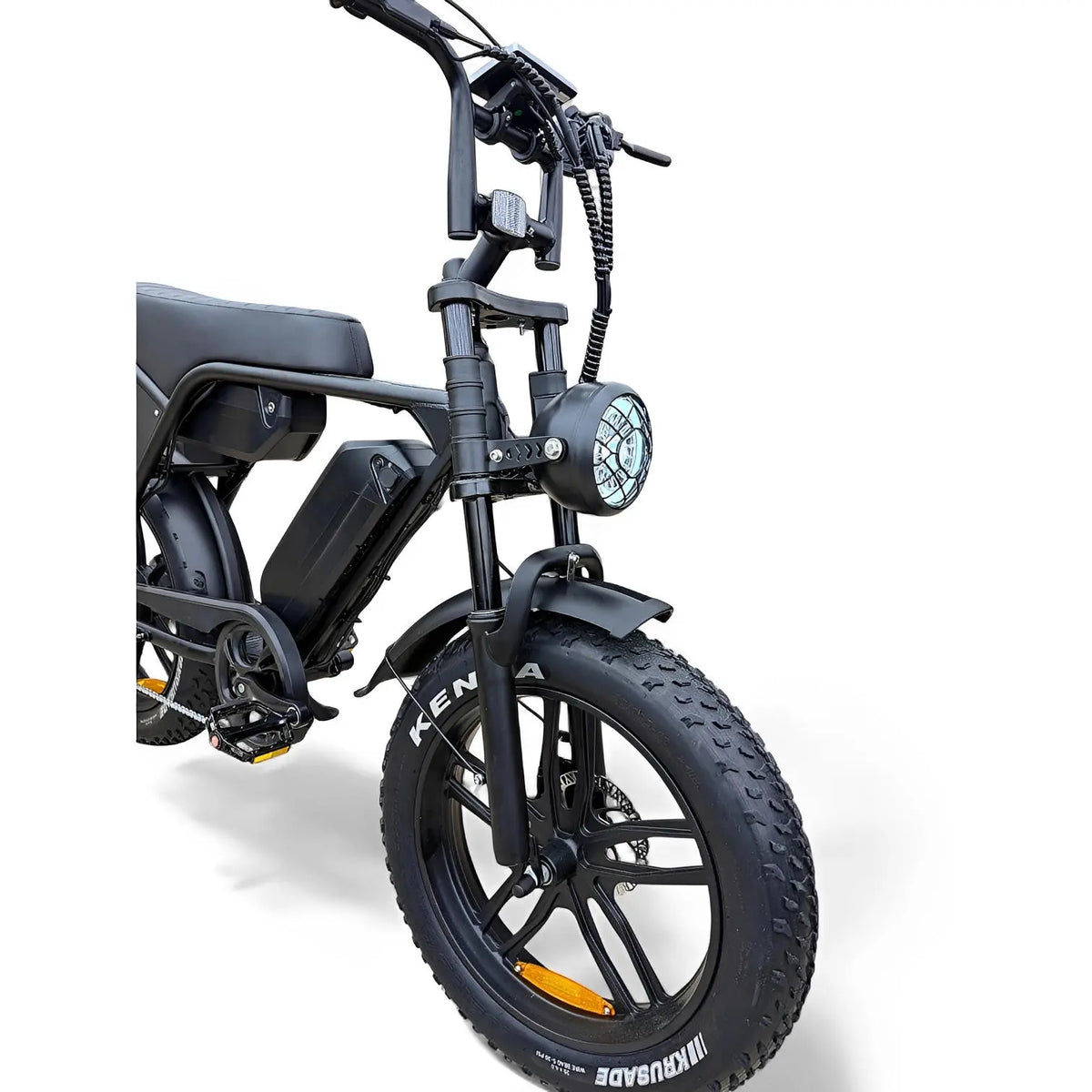 Ouxi V8 Max Fatbike – Zwart – Dubbele Accu - AE-trading