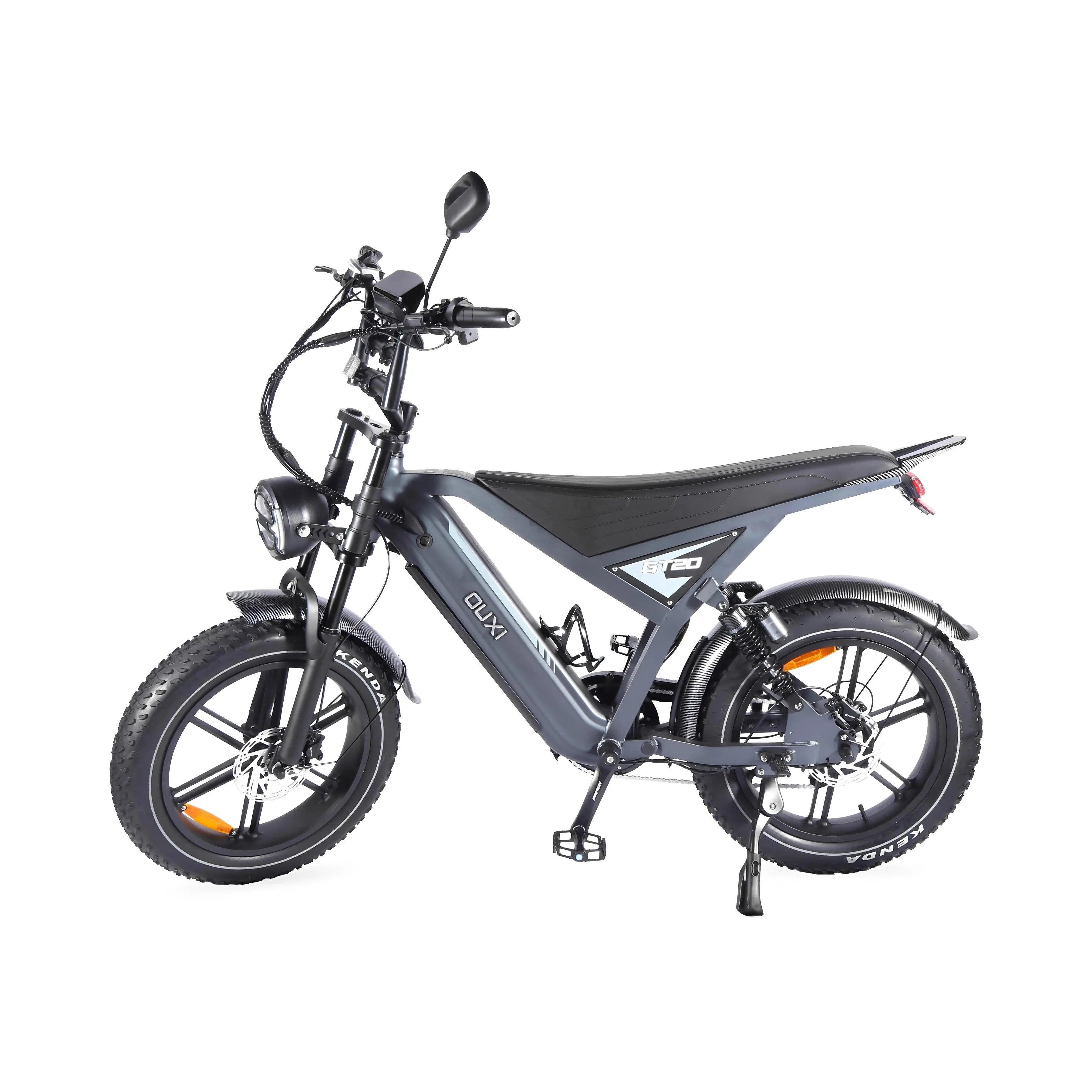 Ouxi GT20 - Fatbike - Steengrijs - 720Wh - AE-trading