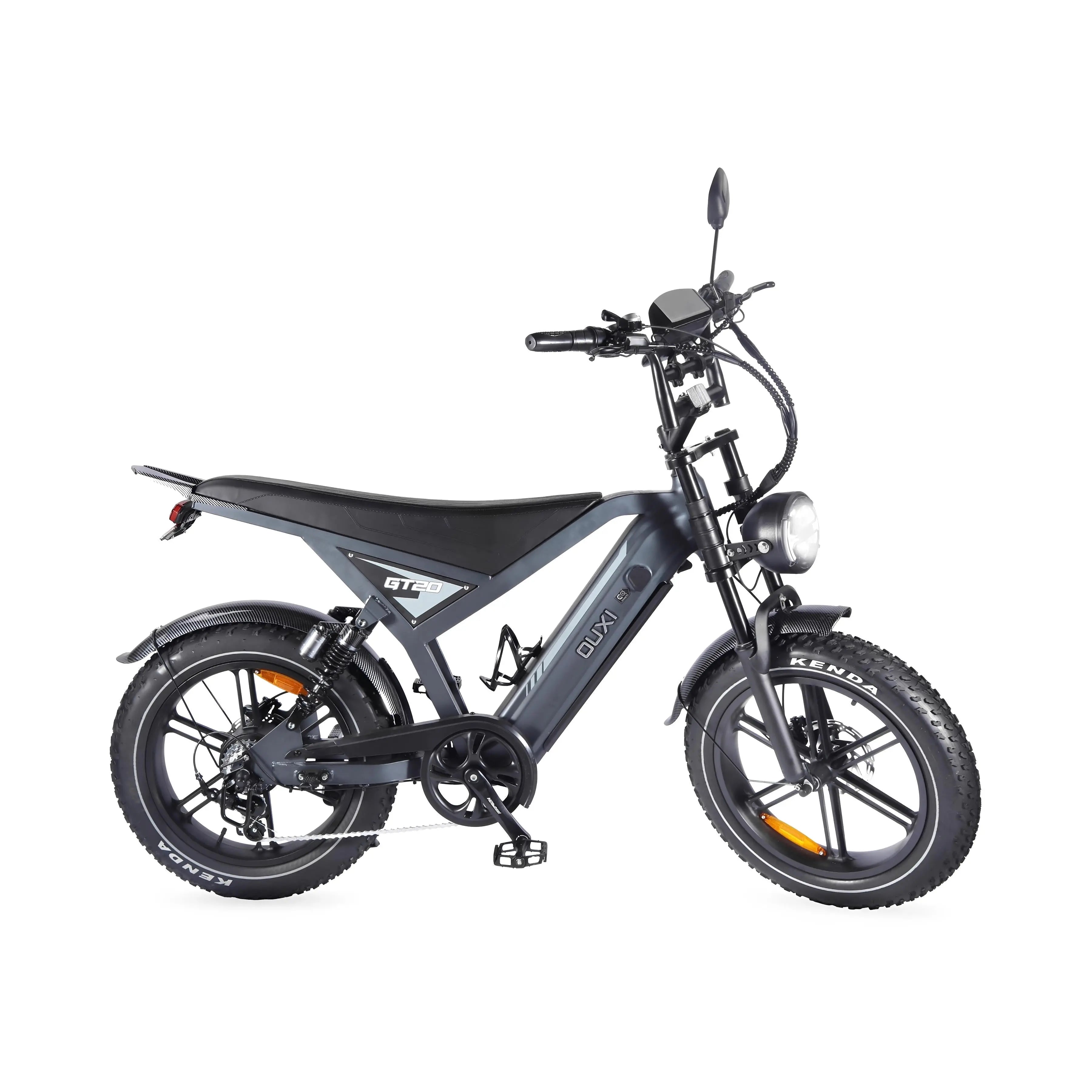 Ouxi GT20 - Fatbike - Steengrijs - 720Wh - AE-trading