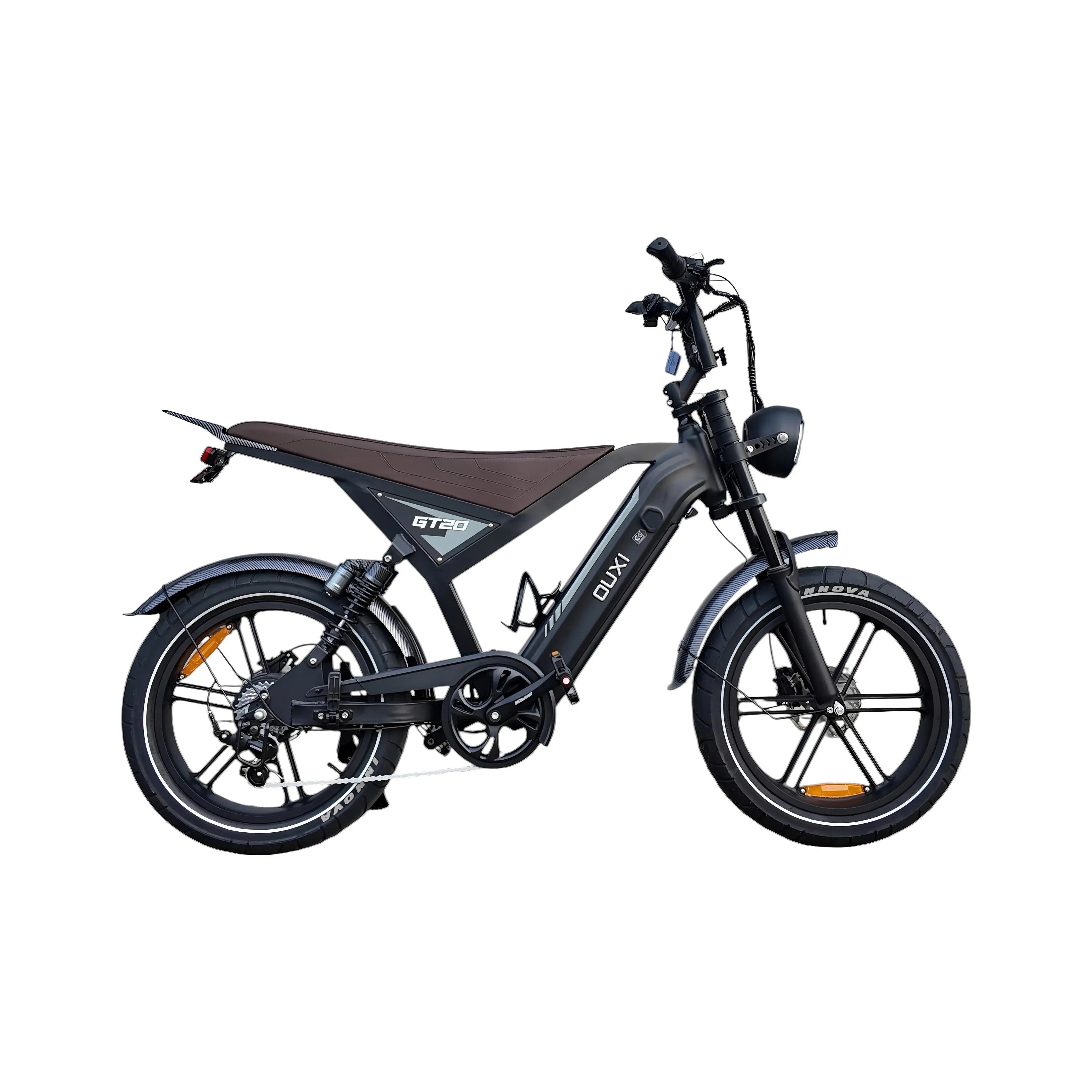 Ouxi GT20 - Fatbike - Zwart - 720Wh - AE-trading