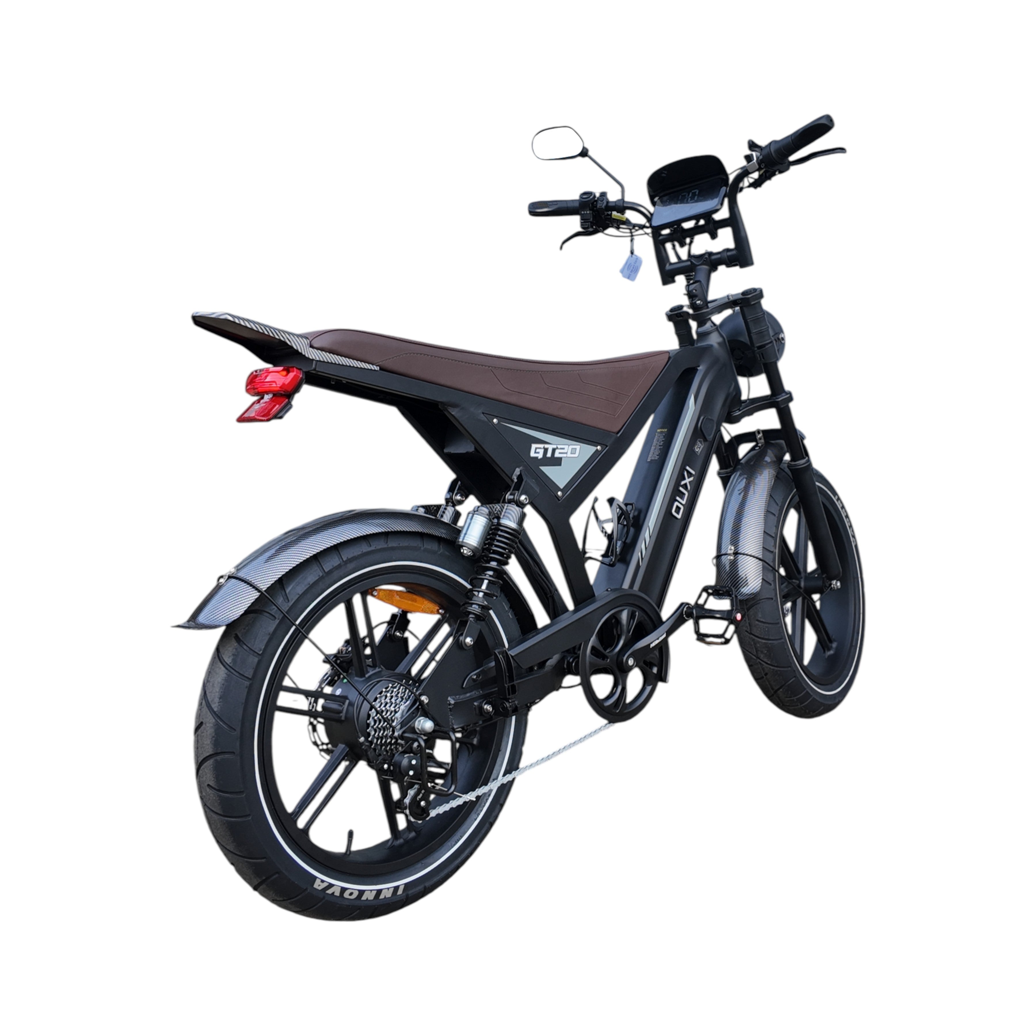 Ouxi GT20 - Fatbike - Zwart - 720Wh - AE-trading