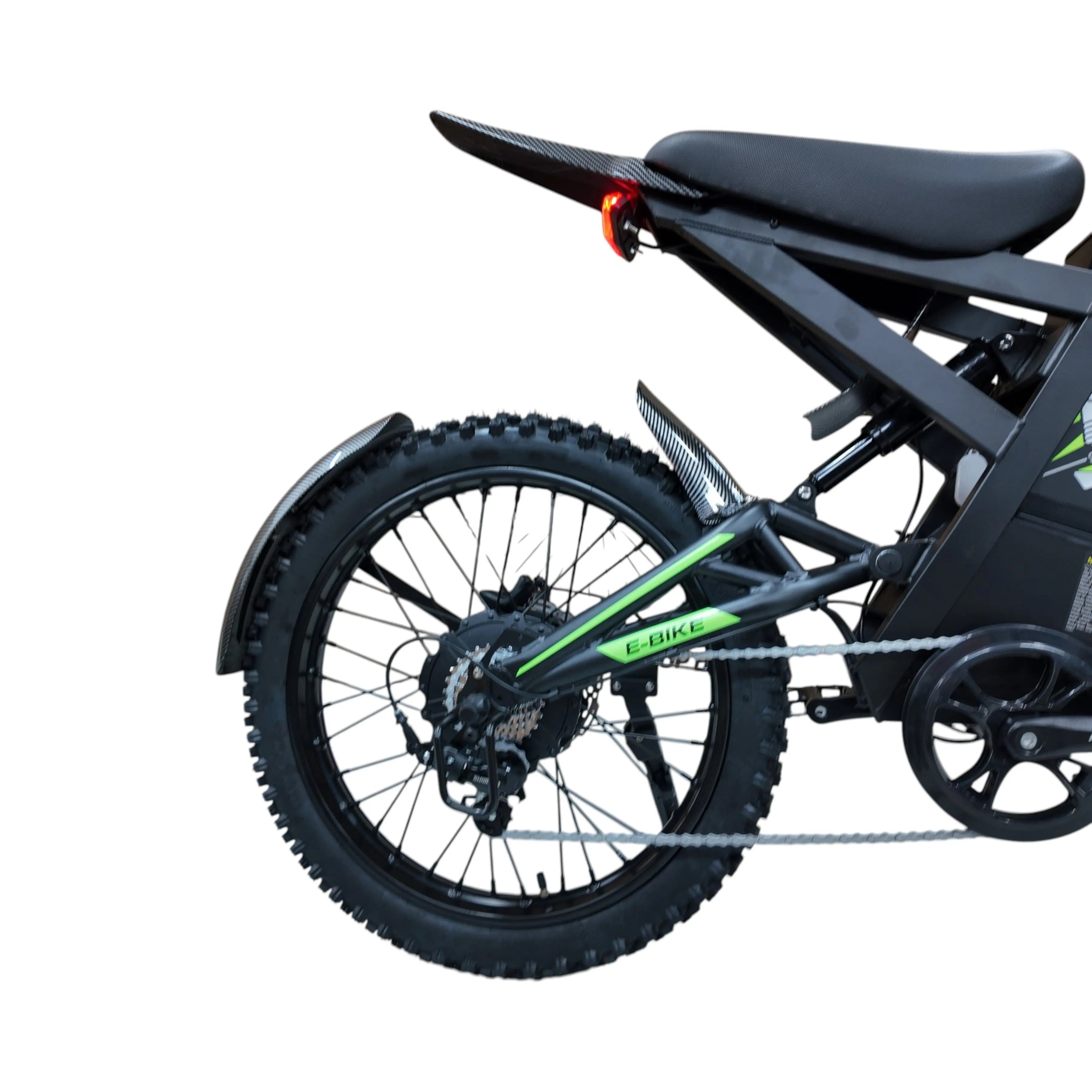 Ouxi GT2000 Fatbike – Zwart/Groen - Skinnybike - AE-trading
