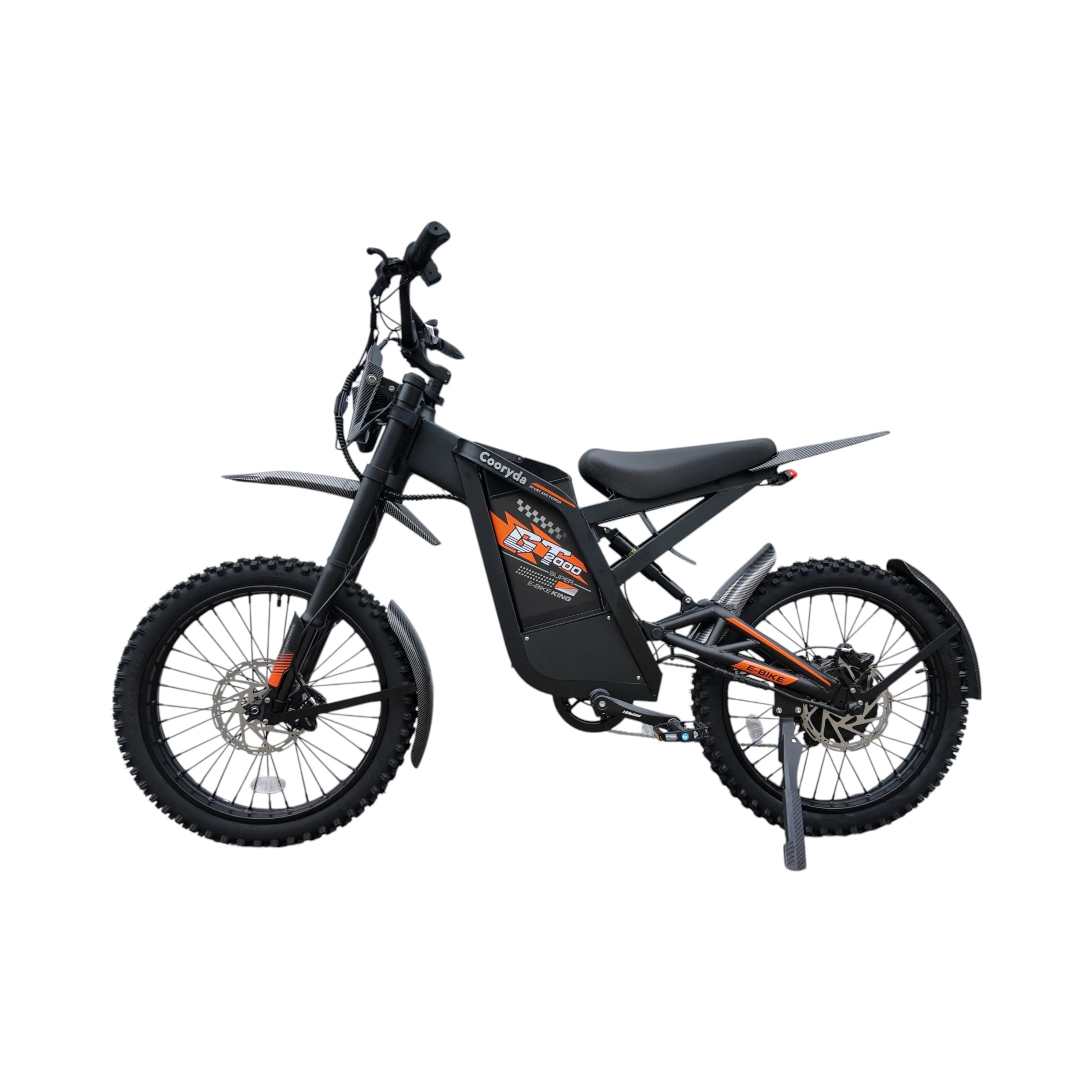 Ouxi GT2000 Fatbike – Zwart/Oranje - Skinnybike - AE-trading