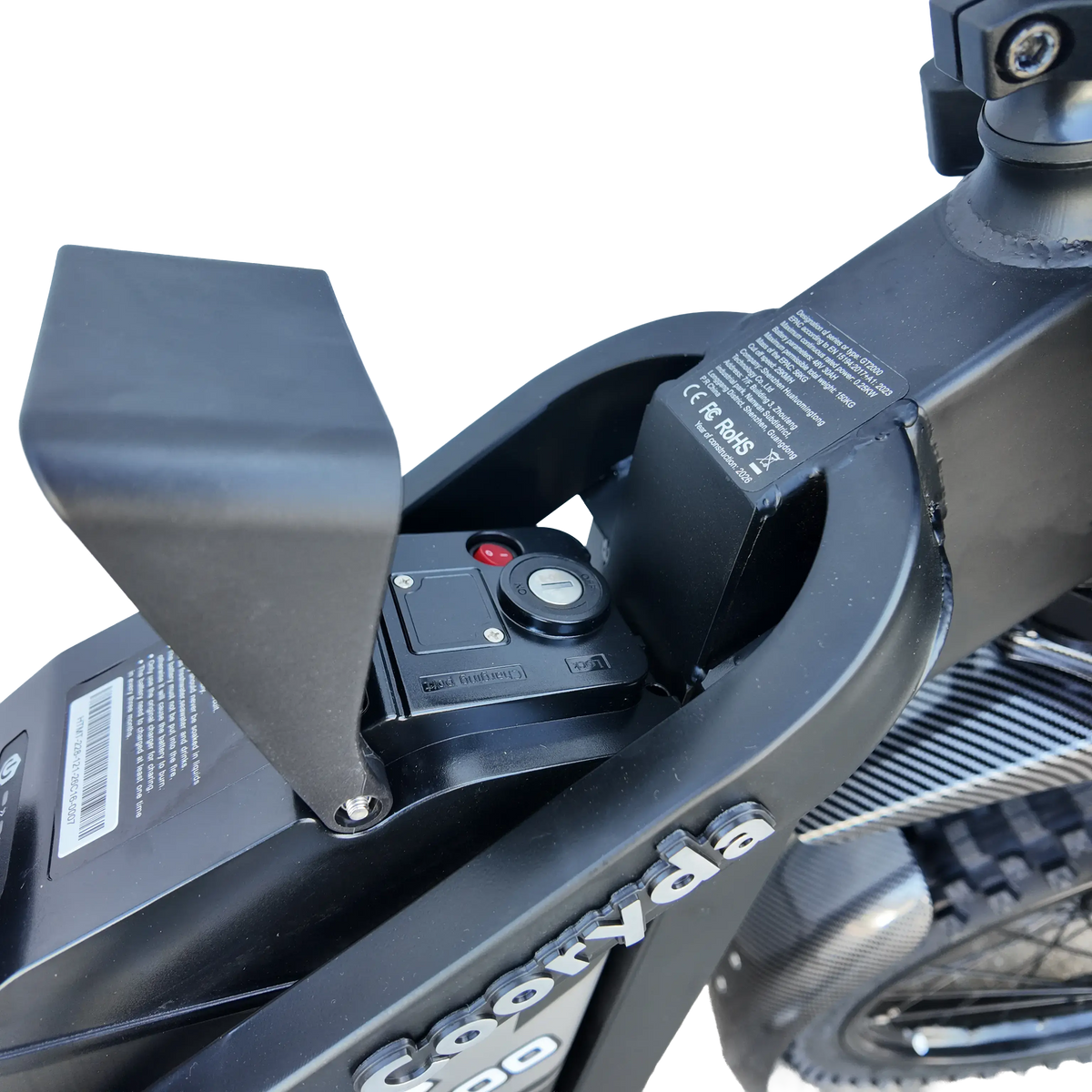 Ouxi GT2000 Fatbike – Zwart/Grijs - Skinnybike - AE-trading