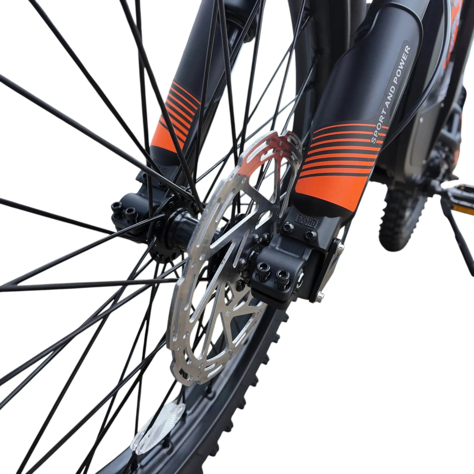 Ouxi GT2000 Fatbike – Zwart/Oranje - Skinnybike - AE-trading