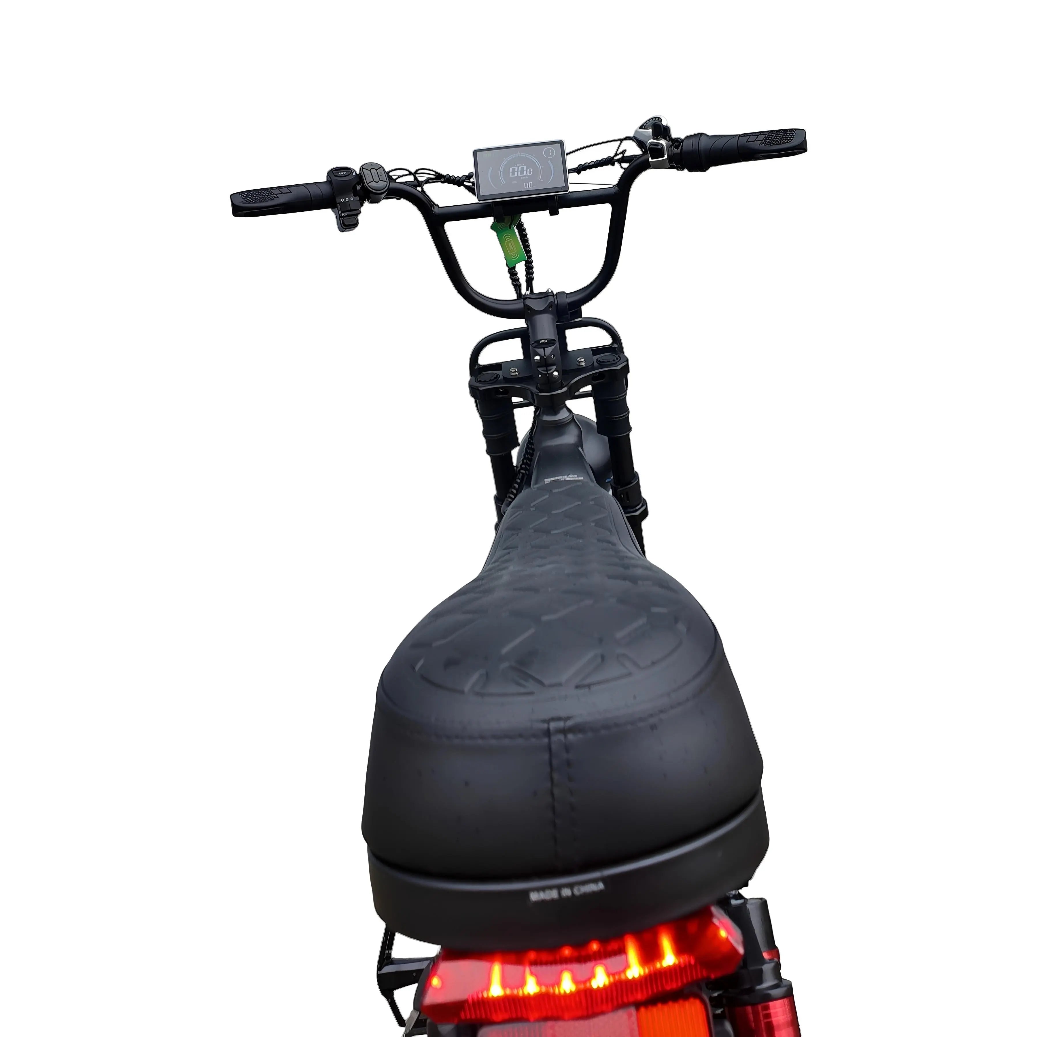 Ouxi Q8 - Zwart - Lage Instap - Elektrische Fatbike - AE-trading