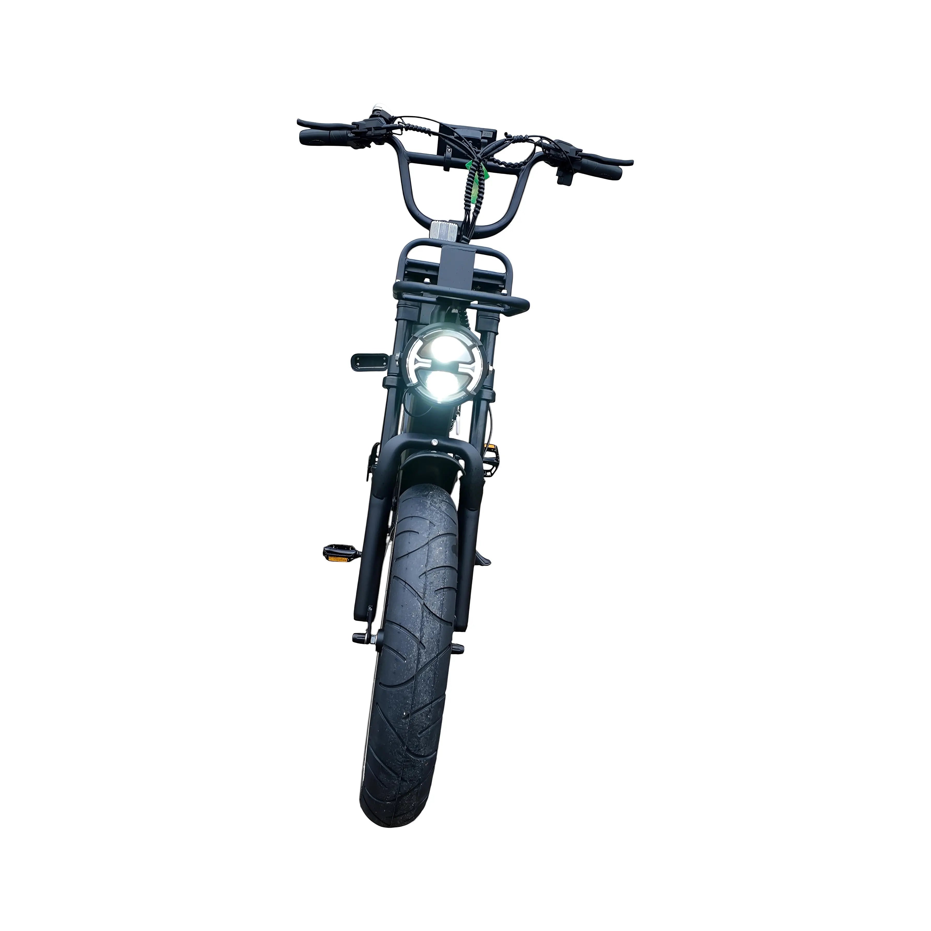 Ouxi Q8 - Zwart - Lage Instap - Elektrische Fatbike - AE-trading