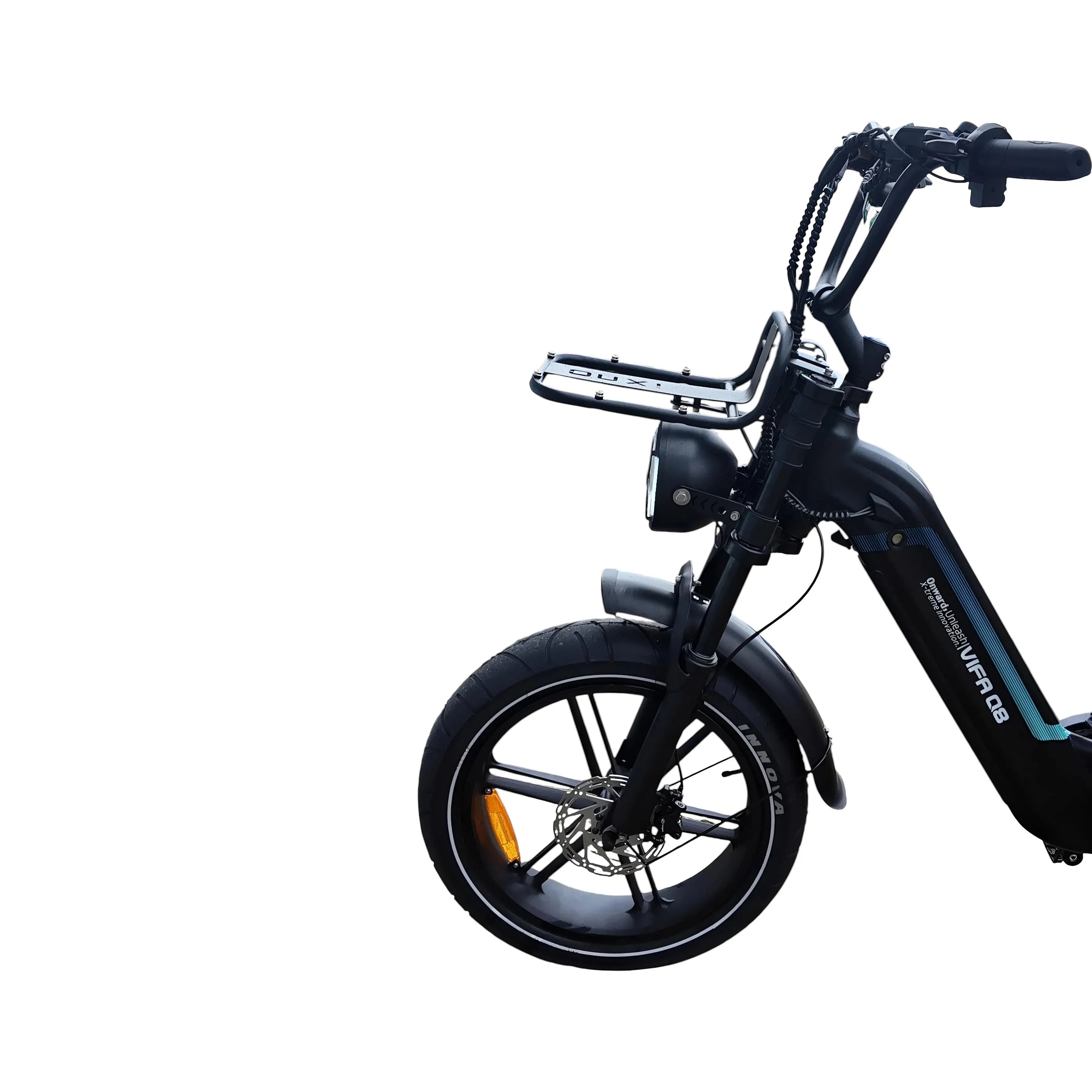 Ouxi Q8 - Zwart - Lage Instap - Elektrische Fatbike - AE-trading