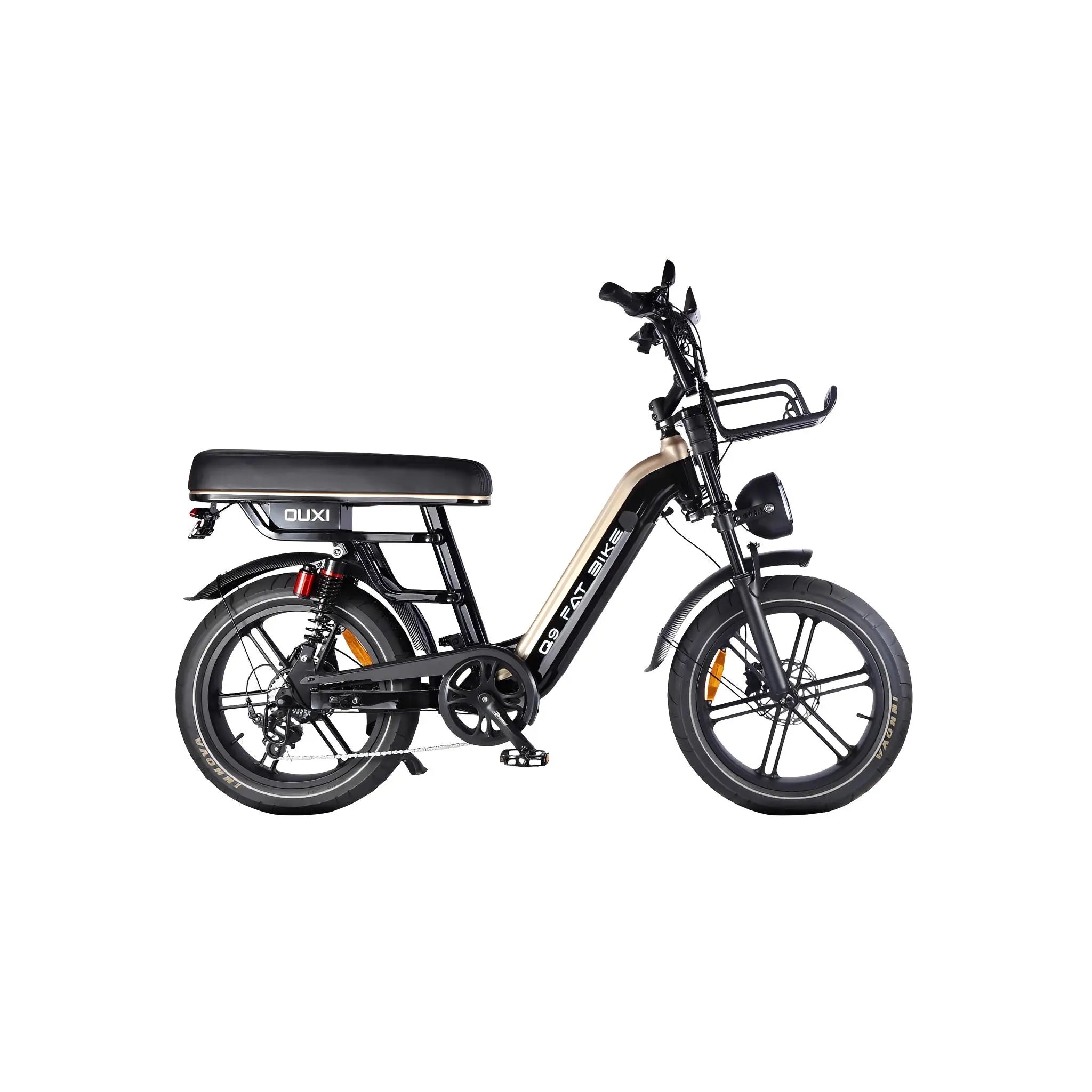 Ouxi Q9 - Fatbike - Zwart - Lage Instap - AE-trading