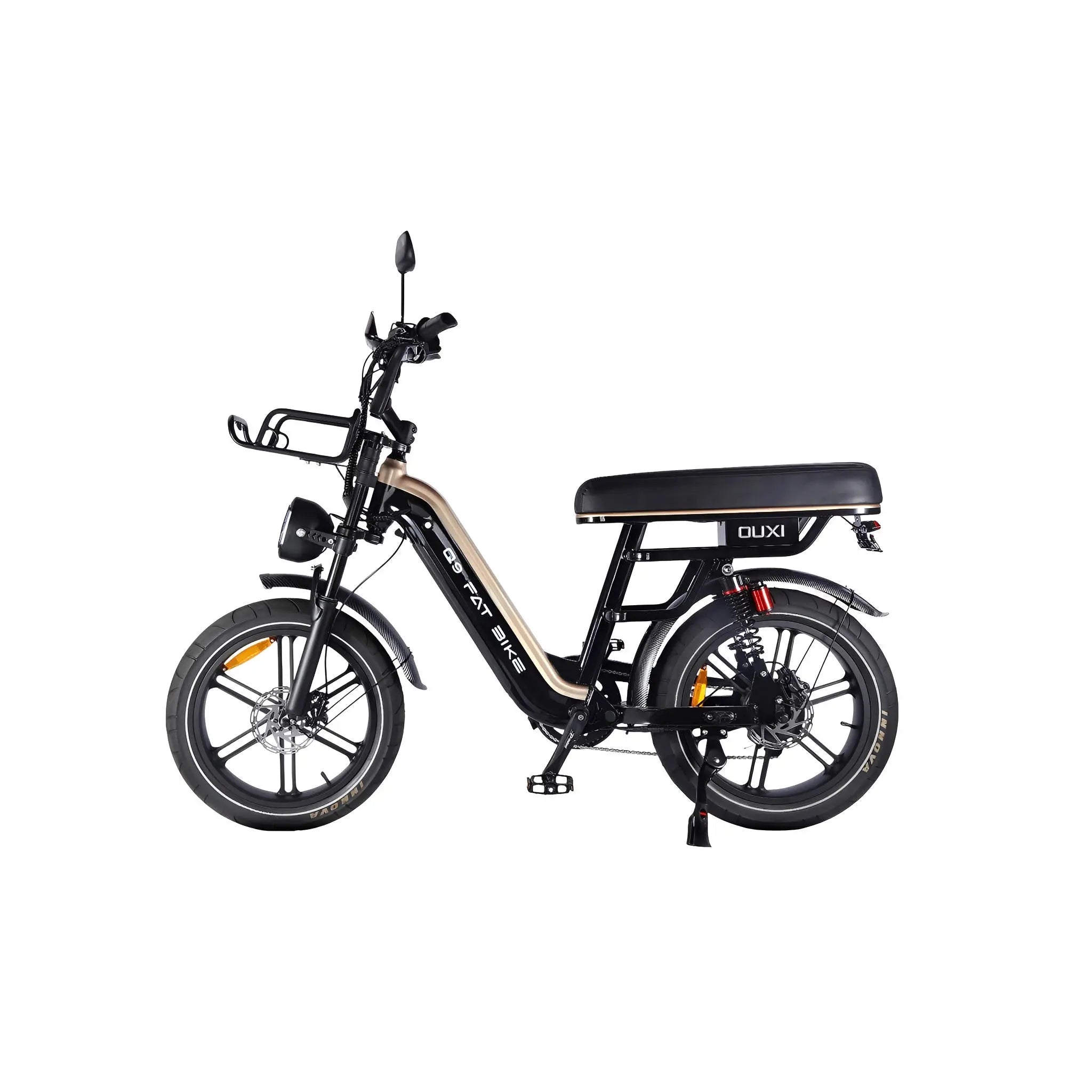 Ouxi Q9 - Fatbike - Zwart - Lage Instap - AE-trading