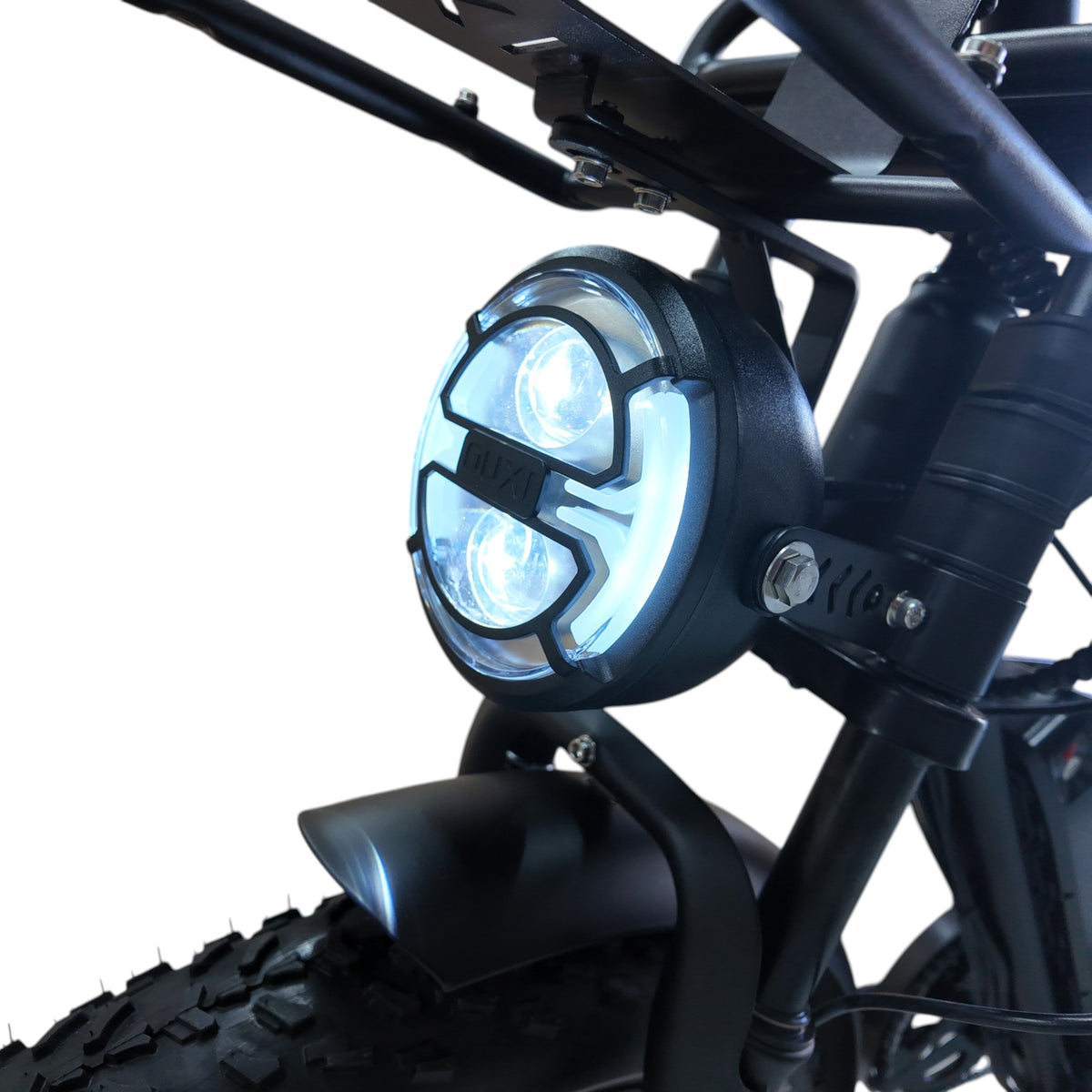 Ouxi V8 Pro Max 24 Inch Fatbike - Zwart - Enkele Accu - AE-trading