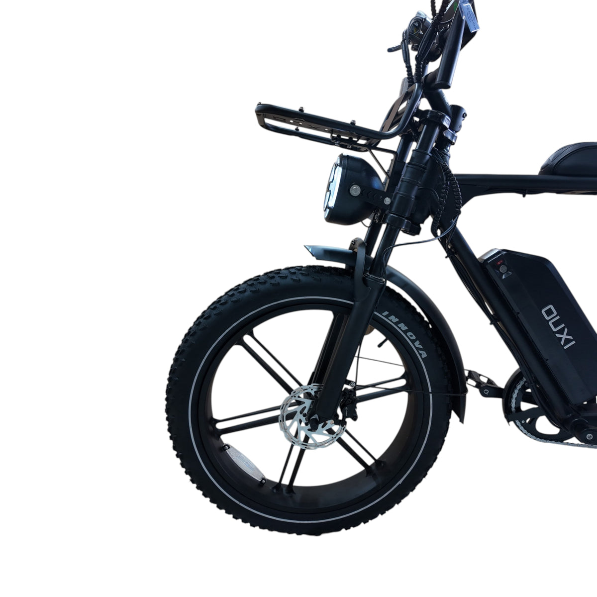 Ouxi V8 Pro Max 24 Inch Fatbike - Zwart - Enkele Accu - AE-trading