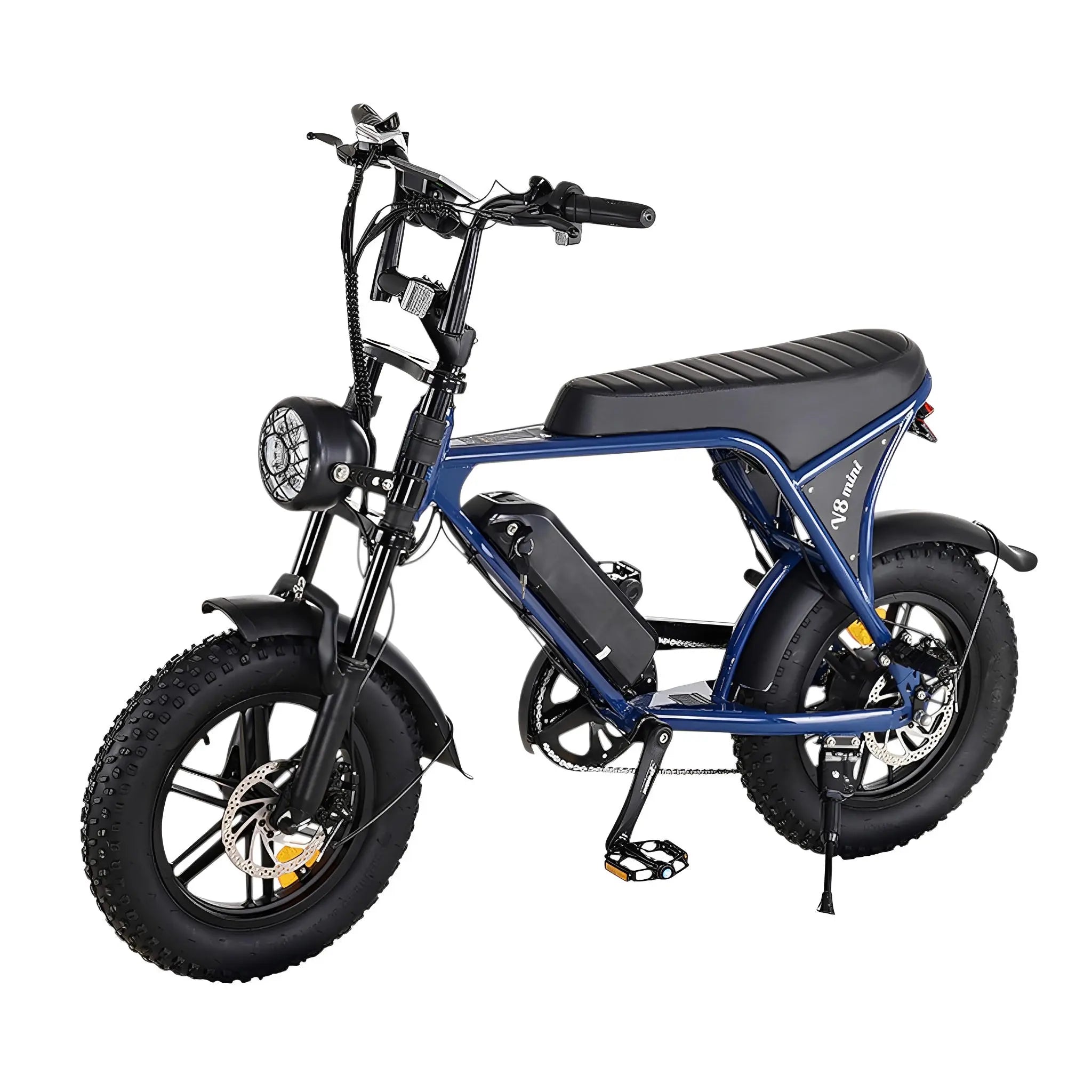 Ouxi V8 Pro Mini - Mini Fatbike - Blauw - Hydraulische Remmen - AE-trading