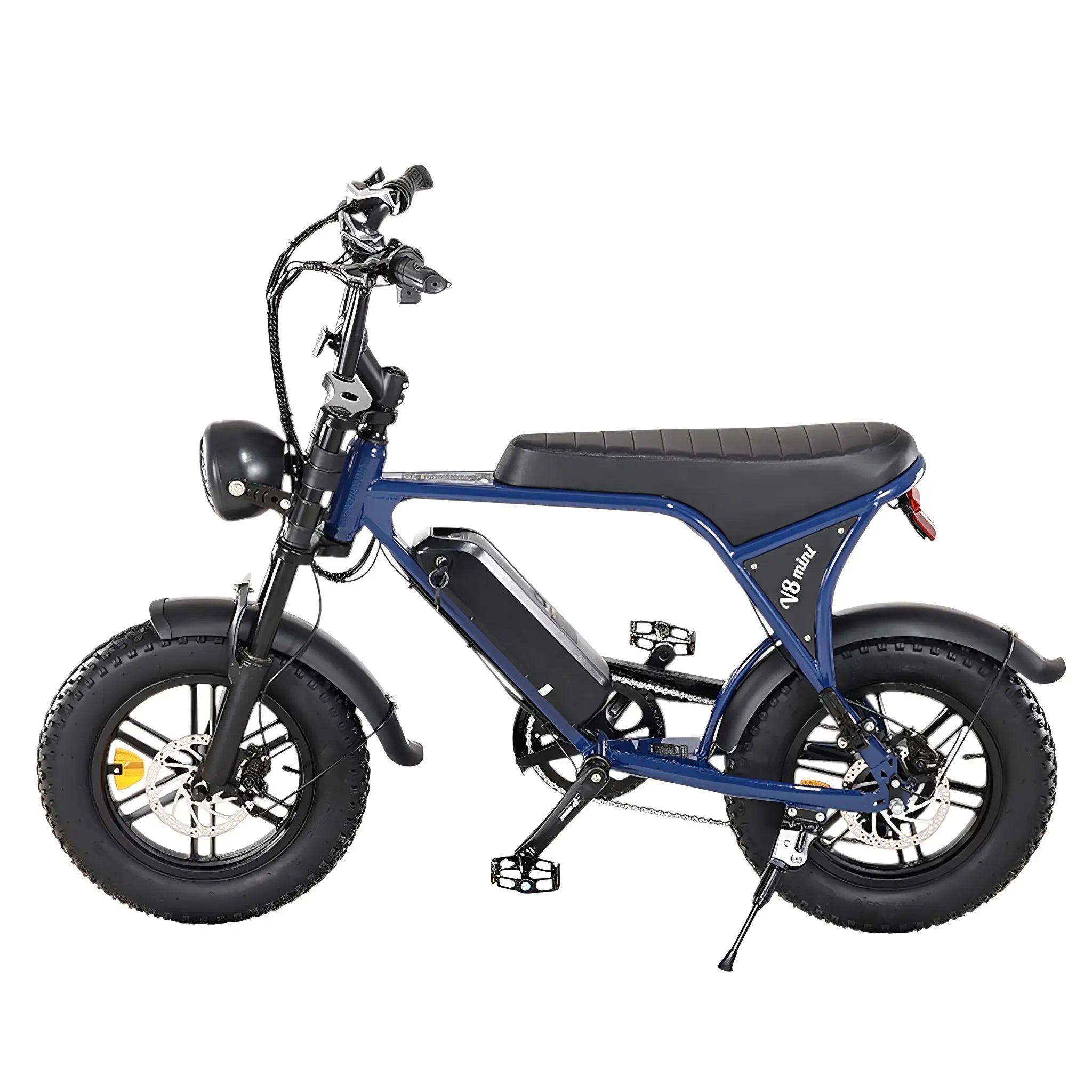 Ouxi V8 Pro Mini - Mini Fatbike - Blauw - Hydraulische Remmen - AE-trading