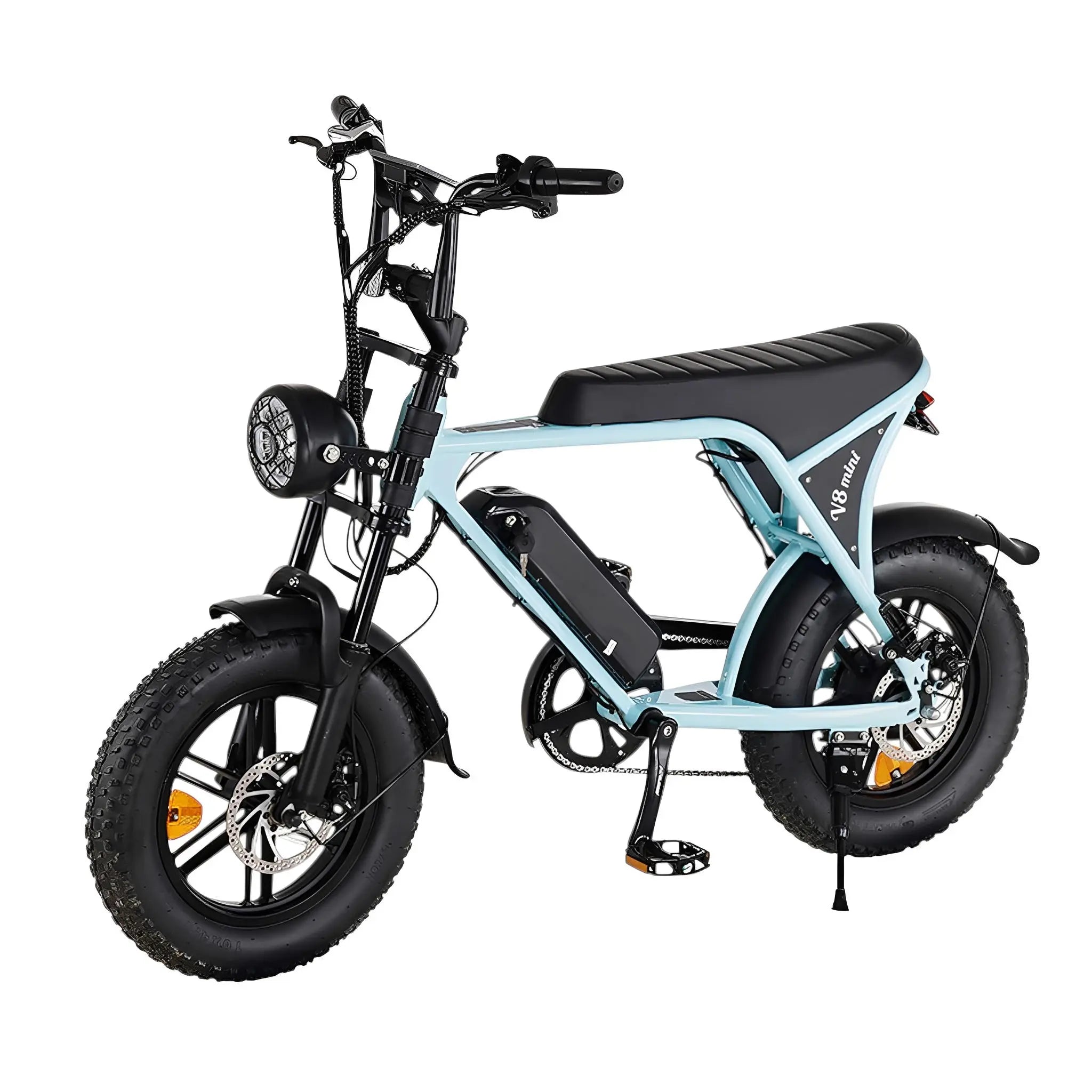 Ouxi V8 Pro Mini - Mini Fatbike - Hemelsblauw - Hydraulische Remmen - AE-trading