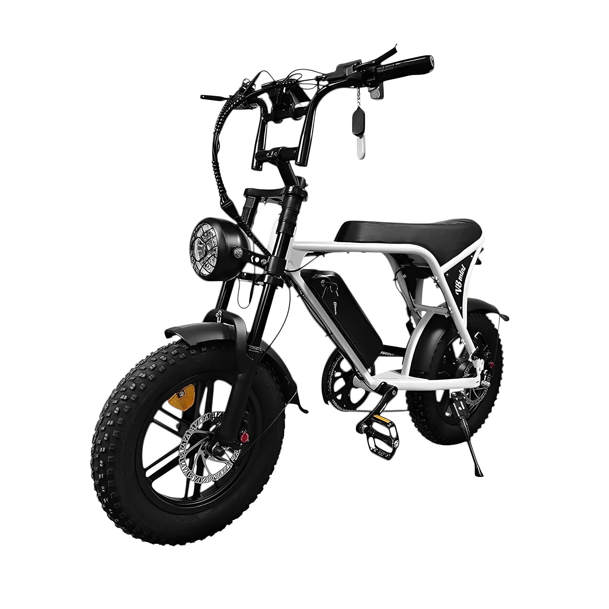 Ouxi V8 Pro Mini - Mini Fatbike - Wit - Hydraulische Remmen - AE-trading