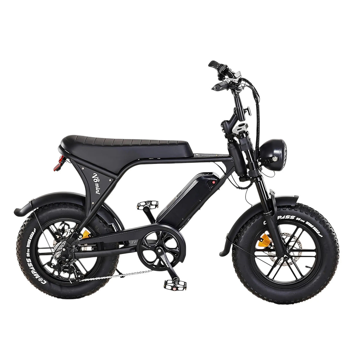 Ouxi V8 Pro Mini Fatbike - Zwart - AE-trading