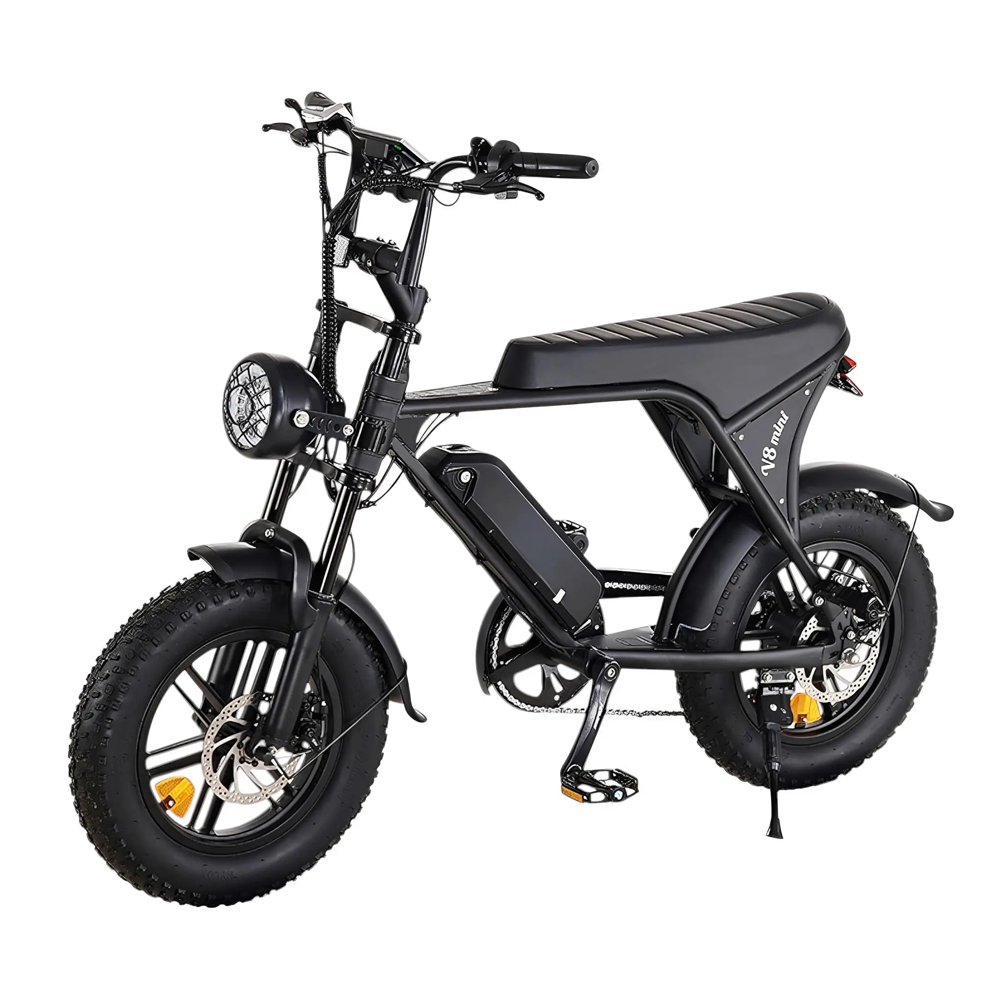 Ouxi V8 Pro Mini - Mini Fatbike - Zwart - Hydraulische Remmen - AE-trading