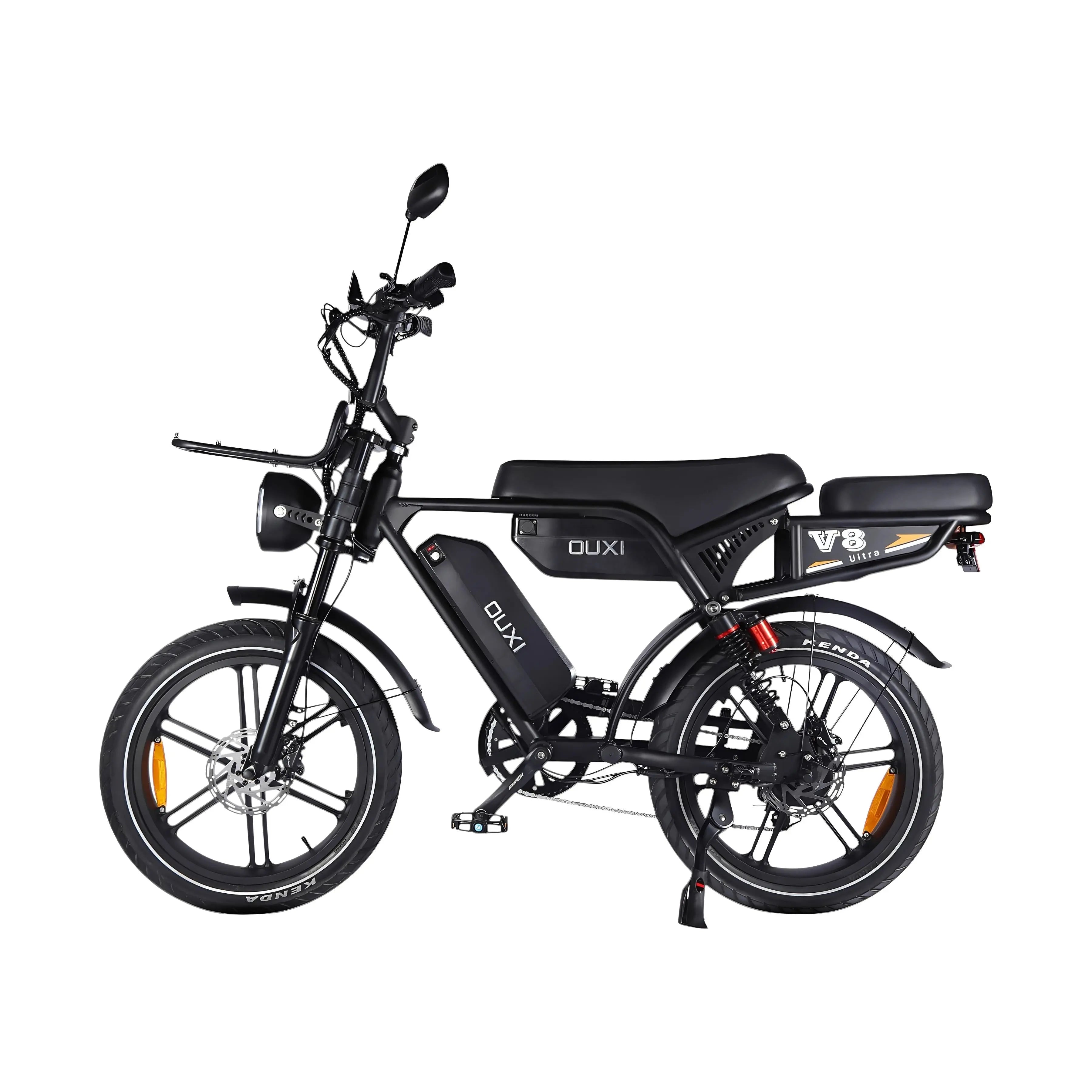 Ouxi V8 Ultra Max Fatbike - Zwart - Dubbele Accu - AE-trading