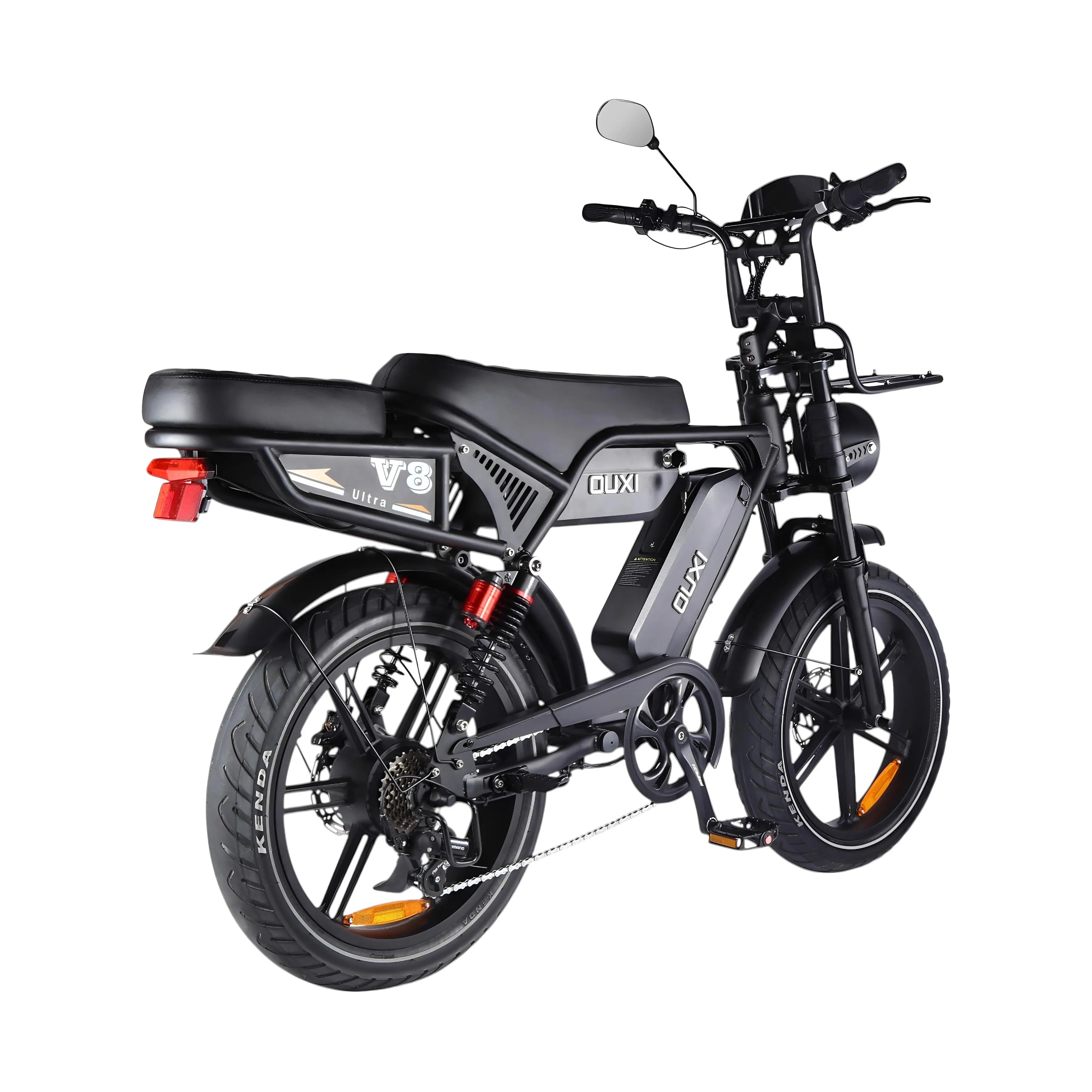Ouxi V8 Ultra Max Fatbike - Zwart - Dubbele Accu - AE-trading