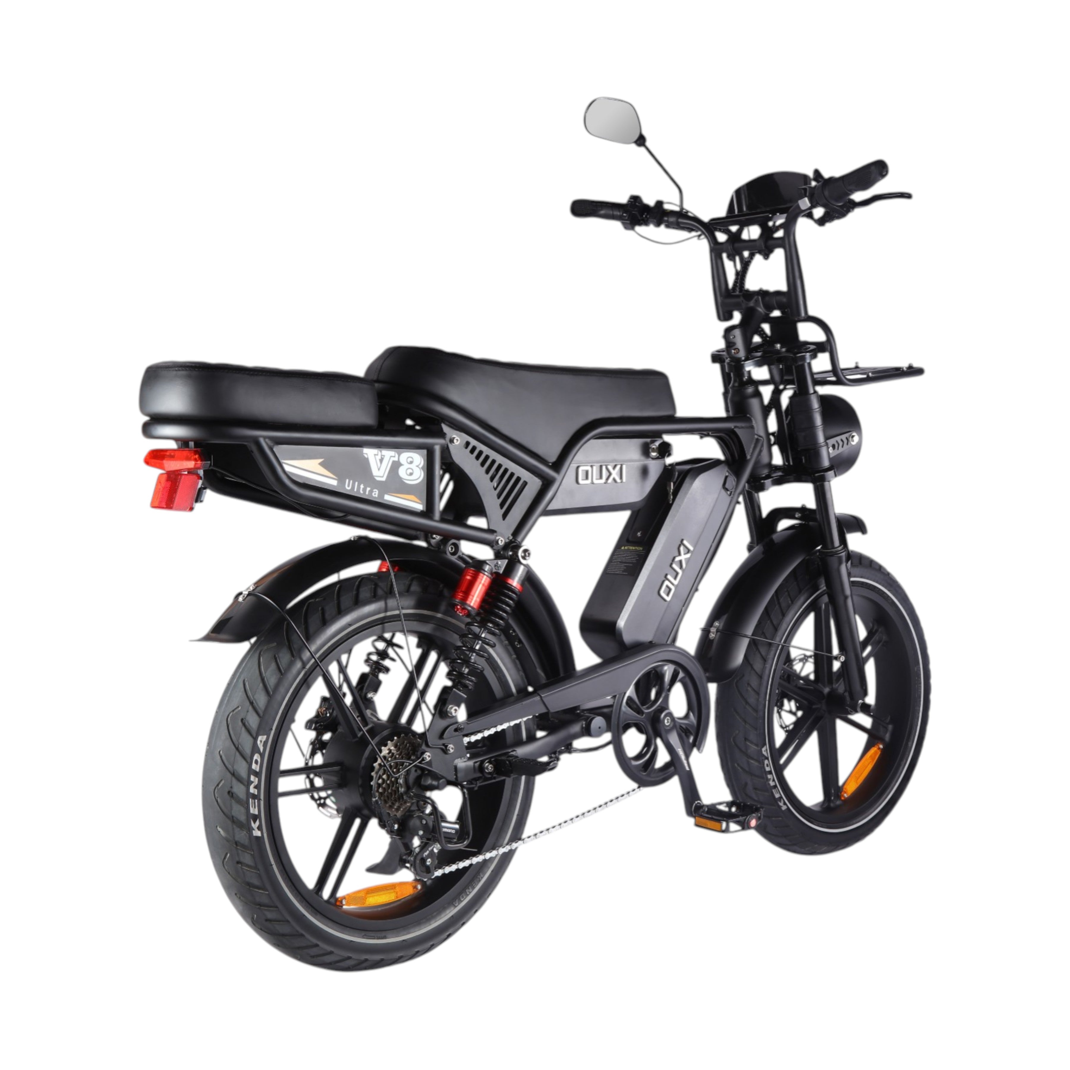 Ouxi V8 Ultra Max Fatbike - Zwart - Dubbele Accu - AE-trading