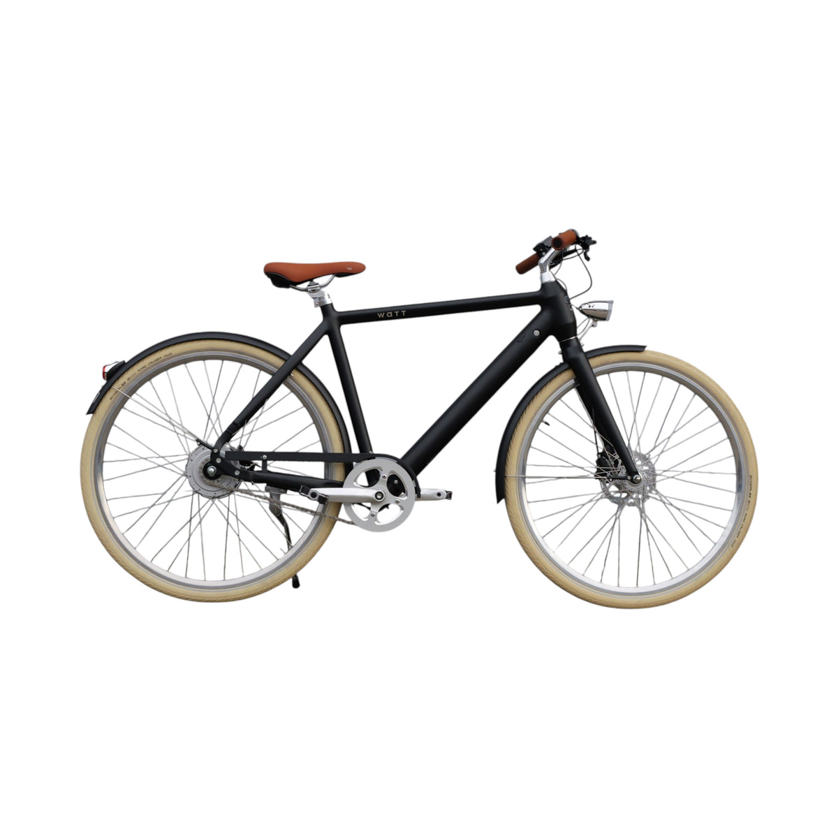 WATT E-bike Dublin - Medium 50 cm – Elektrische Fiets – Zwart – 28 inch – 250W – 36V - AE-trading