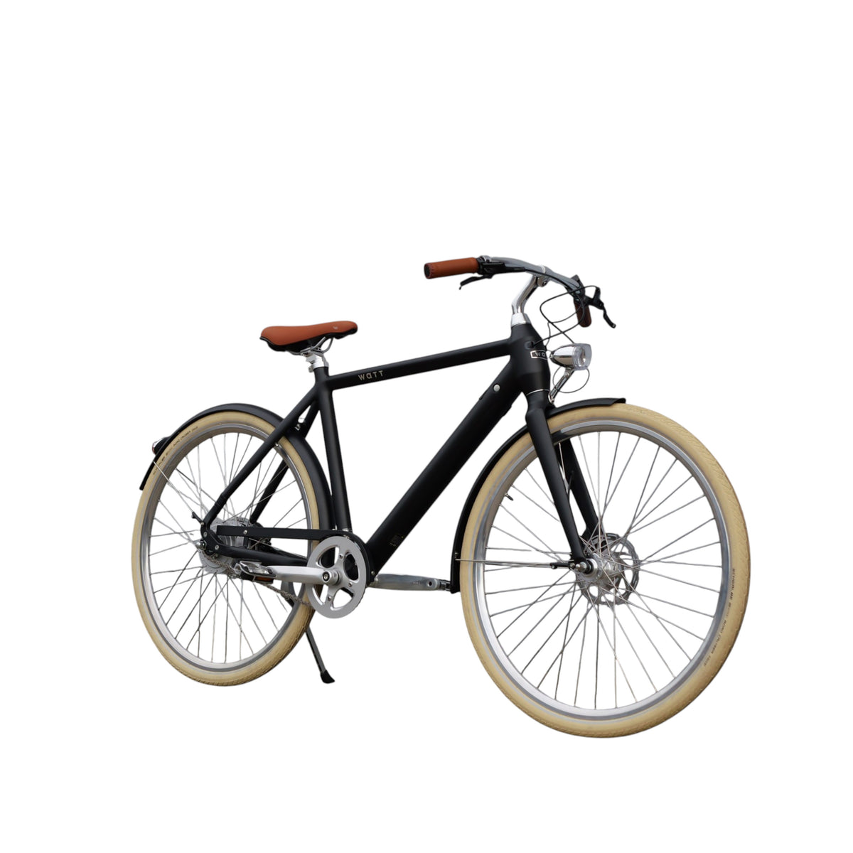 WATT E-bike Dublin - Medium 50 cm – Elektrische Fiets – Zwart – 28 inch – 250W – 36V - AE-trading