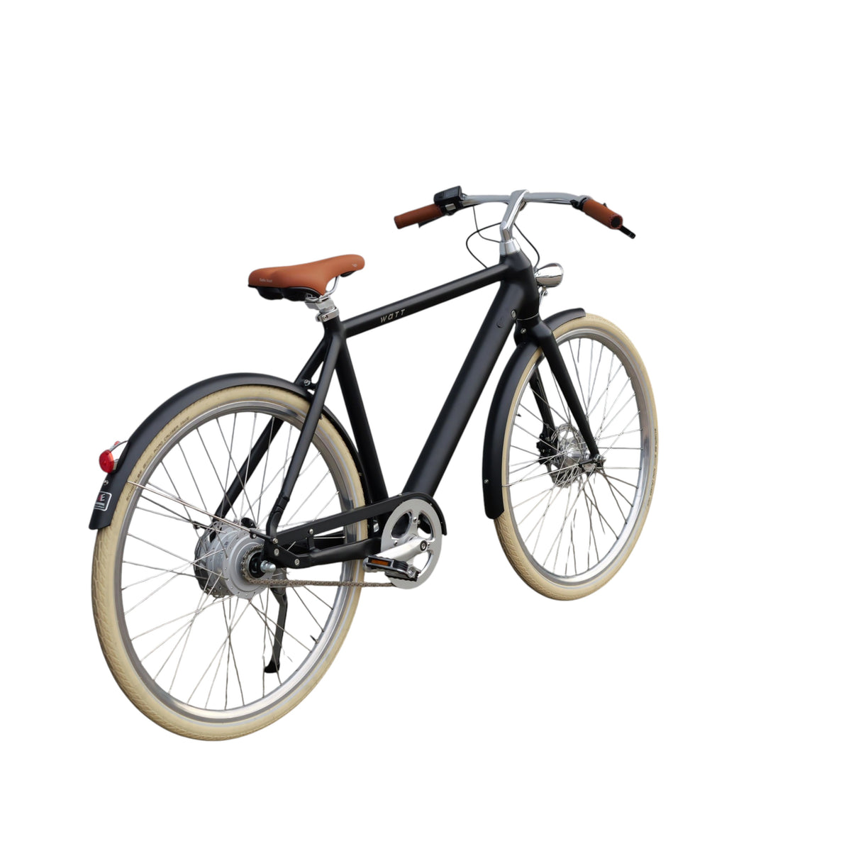 WATT E-bike Dublin - Medium 50 cm – Elektrische Fiets – Zwart – 28 inch – 250W – 36V - AE-trading