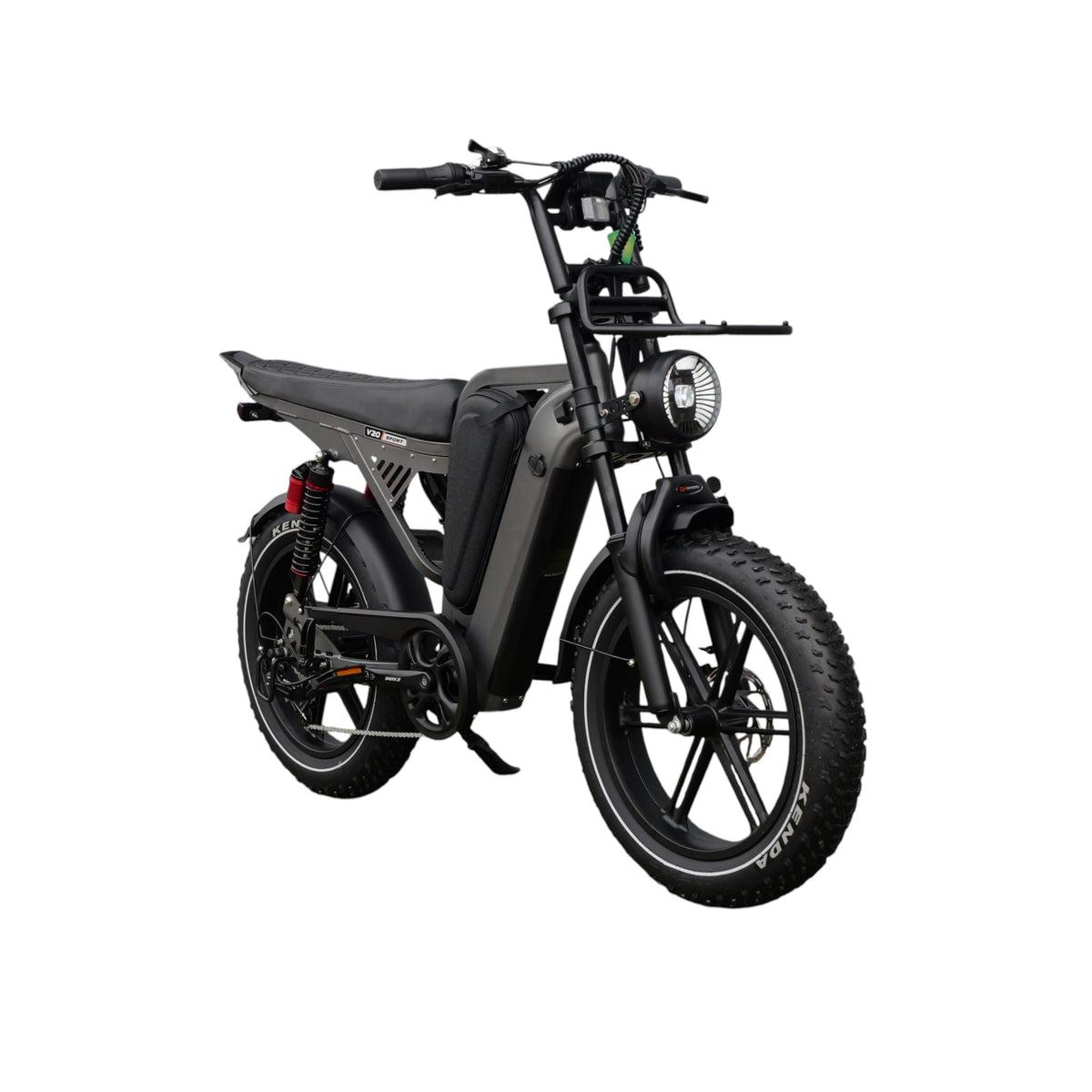 QmWheel V20 Sport - Fatbike - Silver Grey - 2026