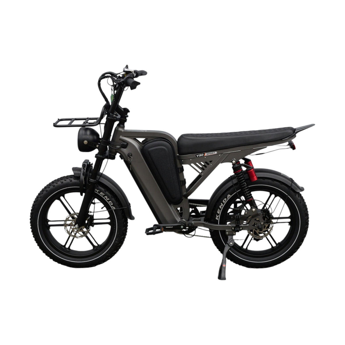 QmWheel V20 Sport - Fatbike - Silver Grey - 2026