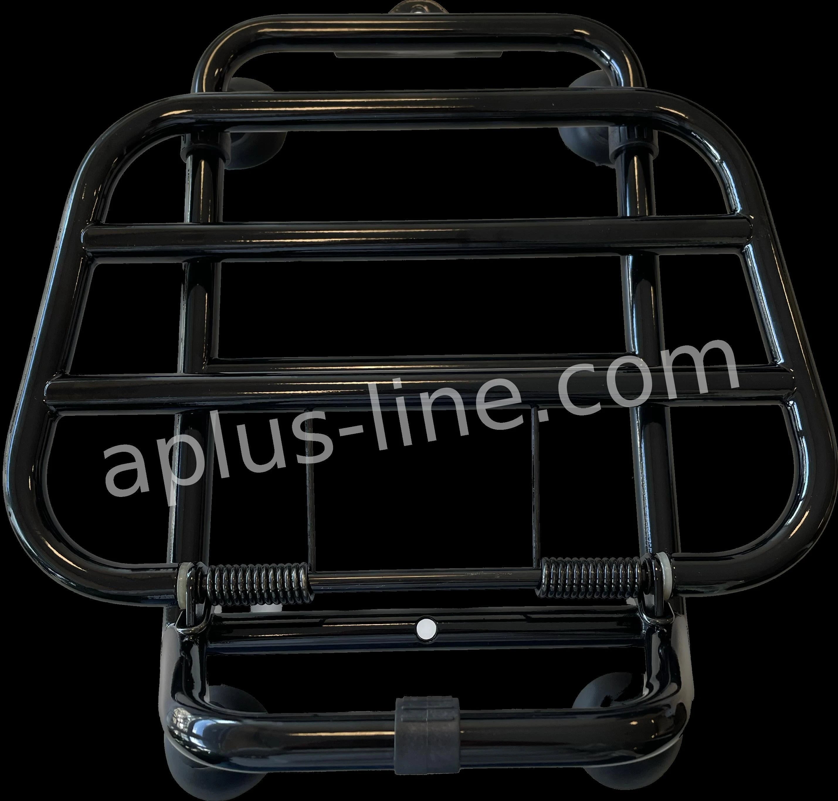 Voorklapdrager Vespa Gts Origineel Glans Zwart (Gecoat) - AE-trading