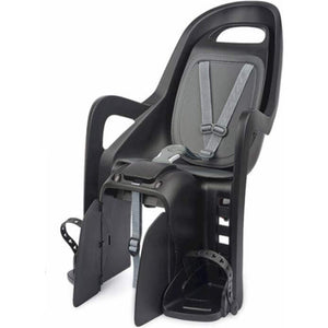 Polisport achterzitje Groovy drager bev. black/dark grey - AE-trading