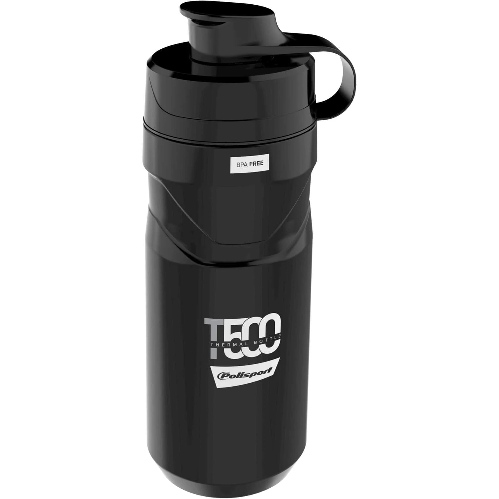 Polisport thermo bidon T500 black/grey - AE-trading