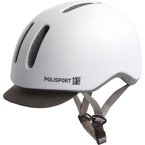 Polisport helm Commuter L 58-61 cm white matte - AE-trading