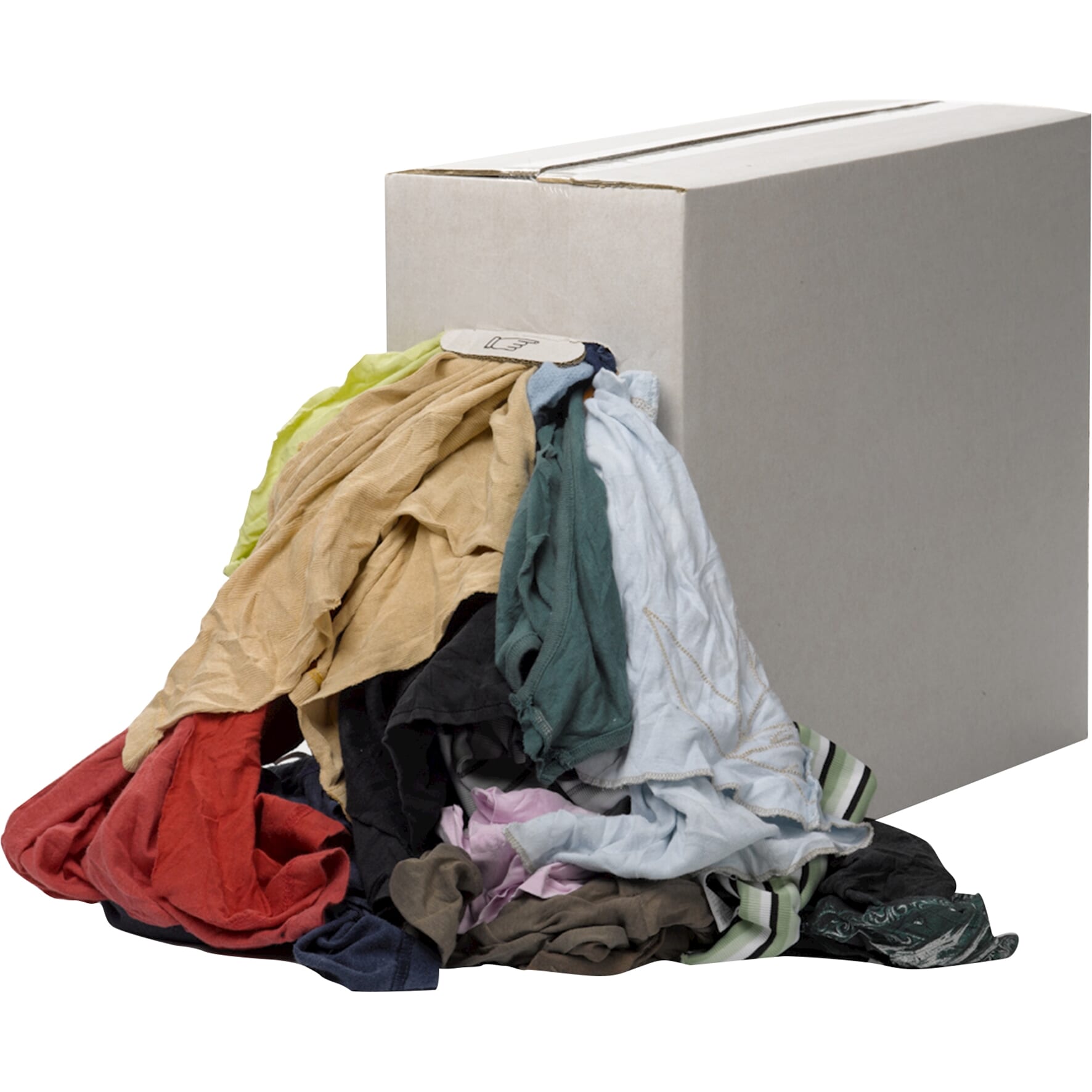 Primp bonte poetsdoeken pastel tricot speciaal 9kg - AE-trading